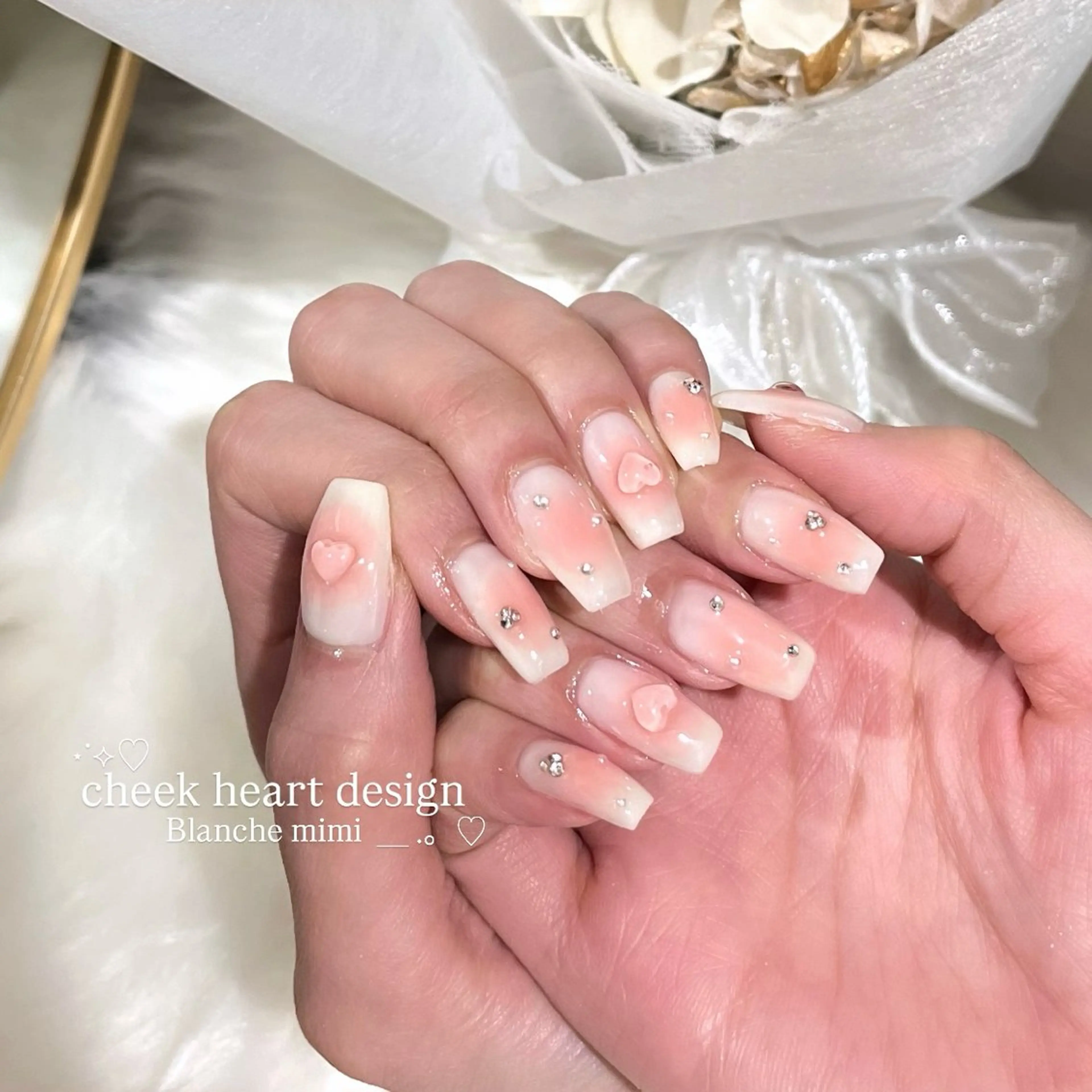 ネイル Blanche mimi.u_aのネイルデザイン