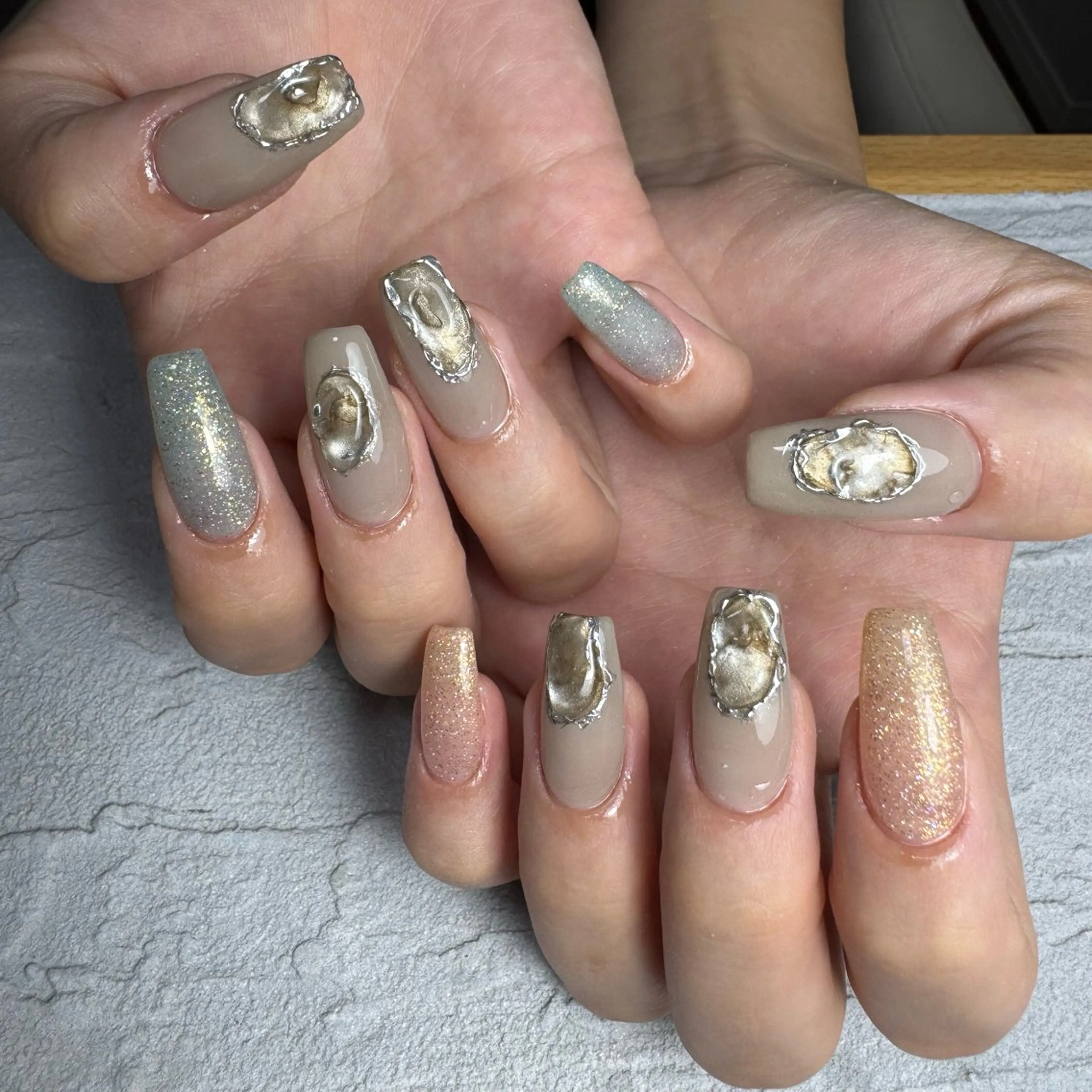 ネイル ハンドネイル Re:Smil所属・☺︎ NOZOMI☺︎のネイルデザイン