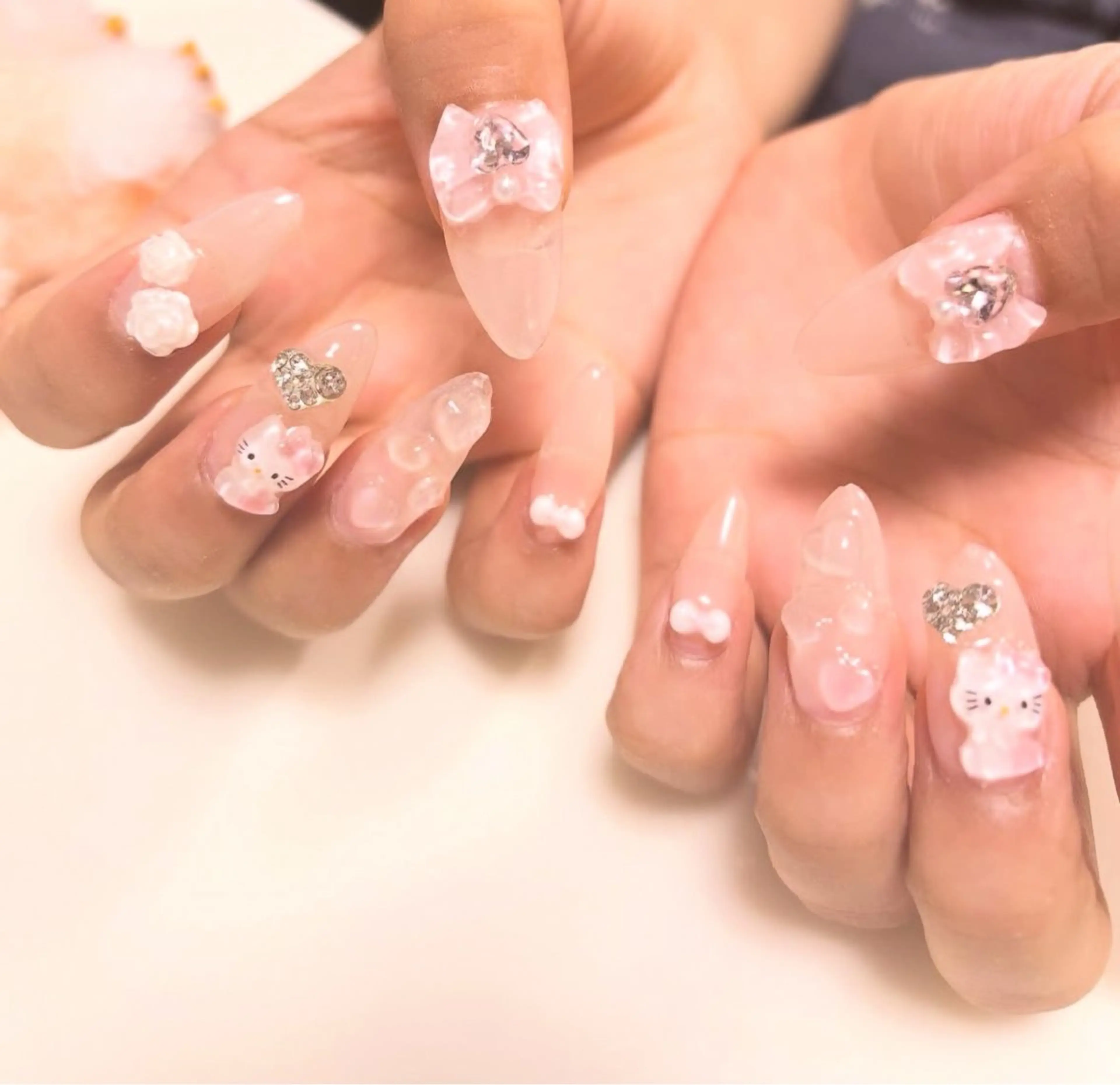 ネイル スカルプネイル ネイルチップ パラジェル・フィルイン導入店Nail girl銀座所属・パラジェル導入店 Nailgirl銀座のネイルデザイン