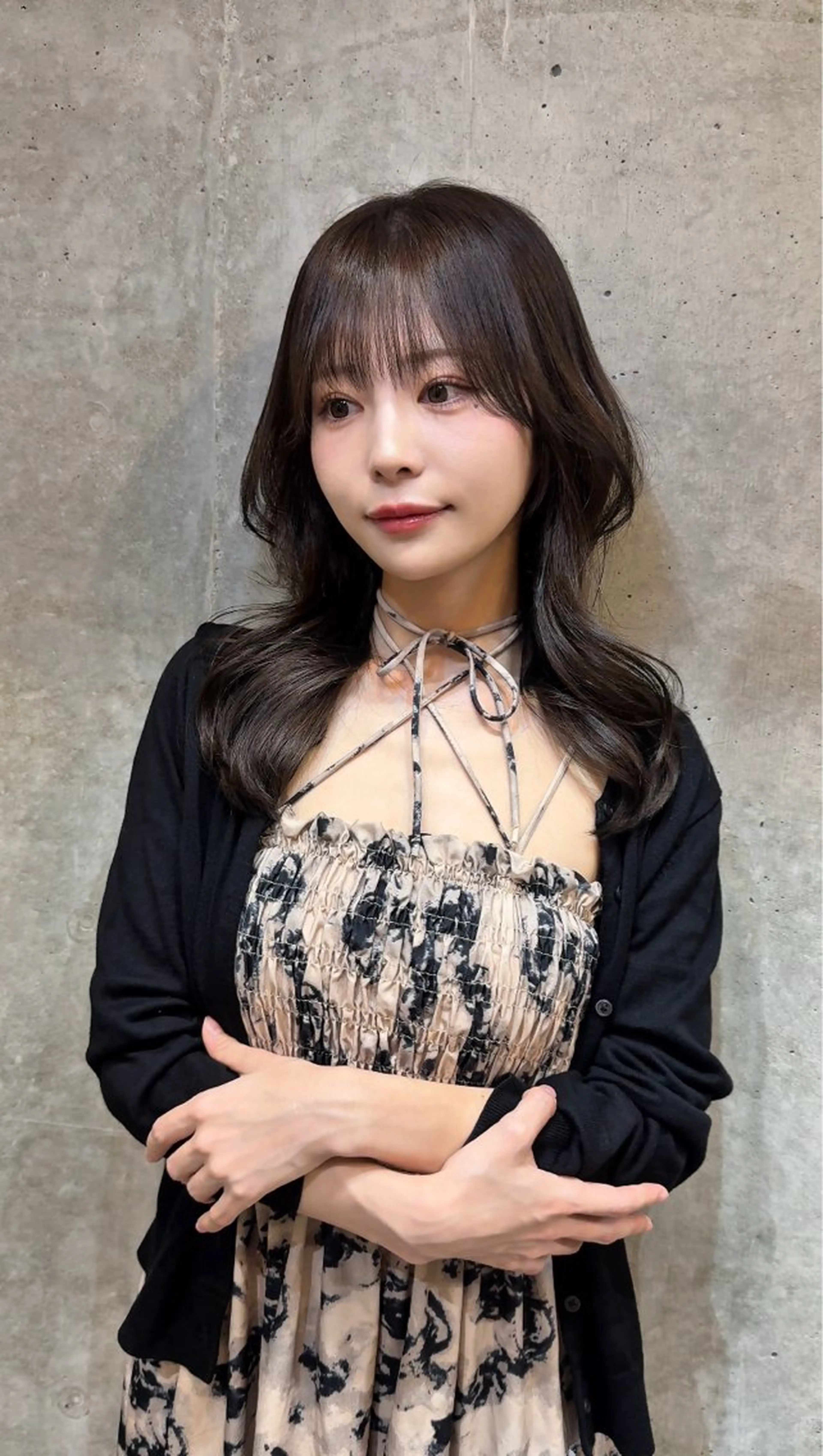 ロング カラー 透明感カラー グレージュ ダメージレス美容師 🌱水島侑理のヘアスタイル