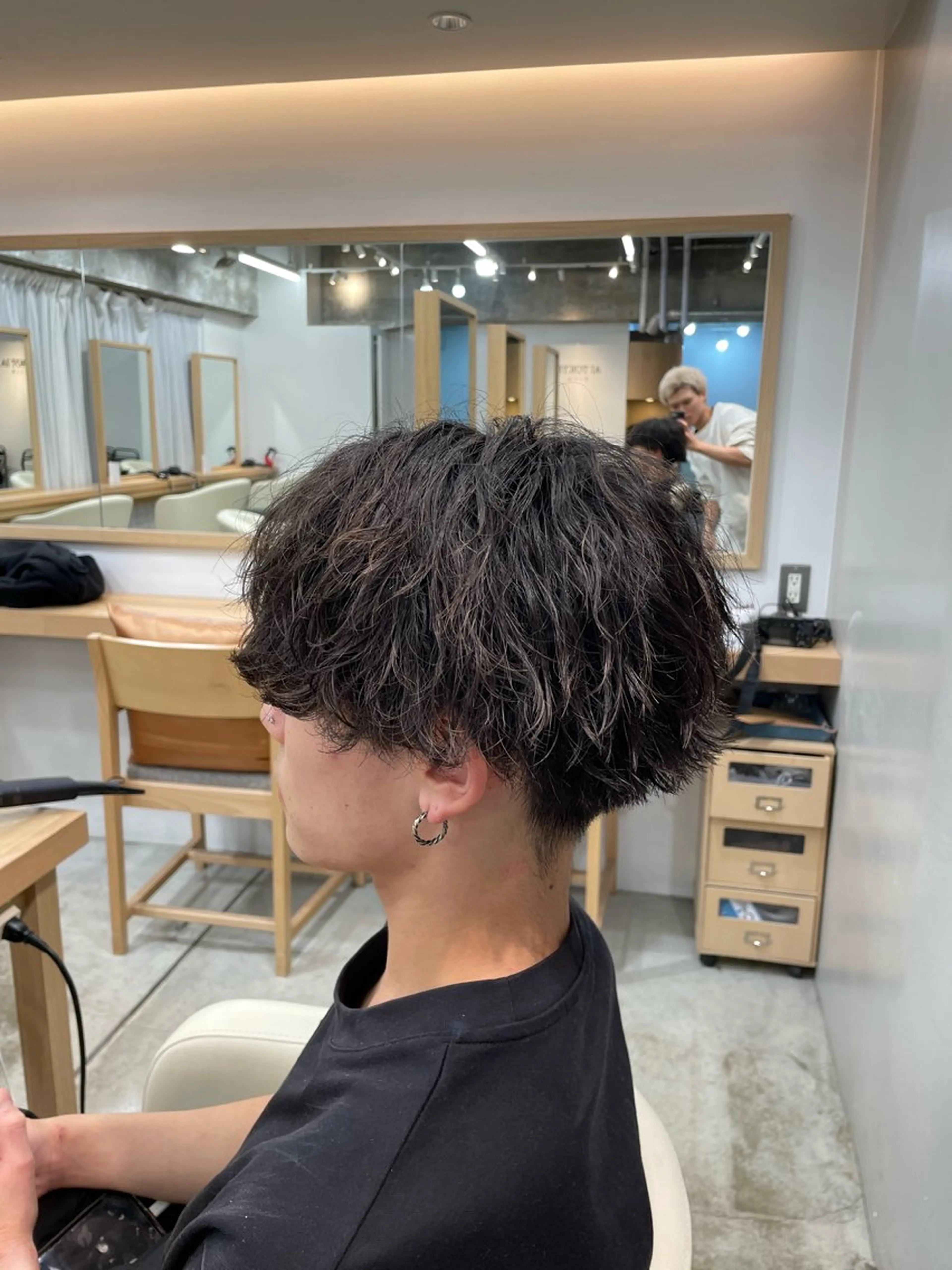 ショート カマタ ハルキのヘアスタイル