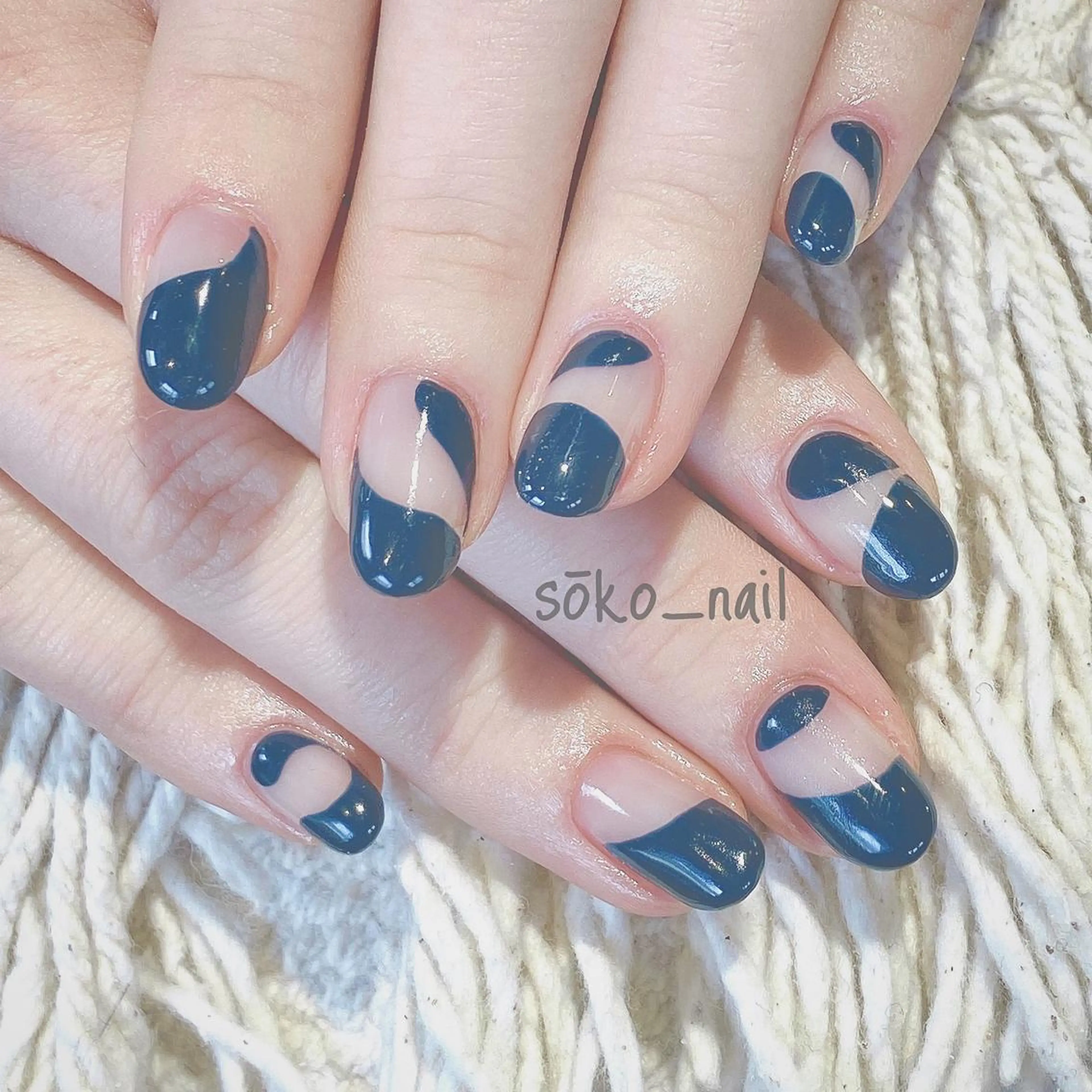 ネイル ハンドネイル megu  / sōko nailのネイルデザイン