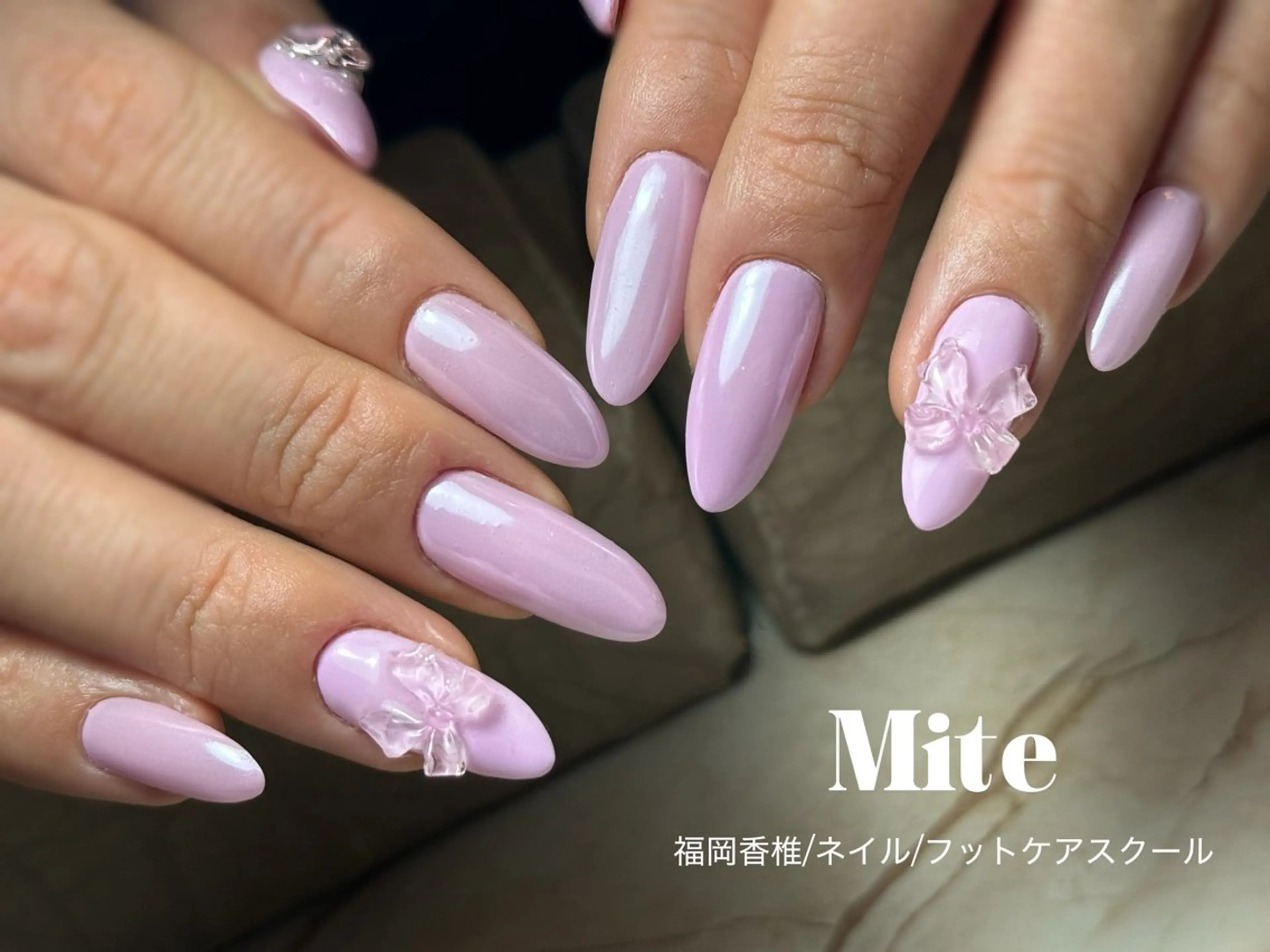 ネイル 自爪育成サロンMite所属・Mite ミテのネイルデザイン
