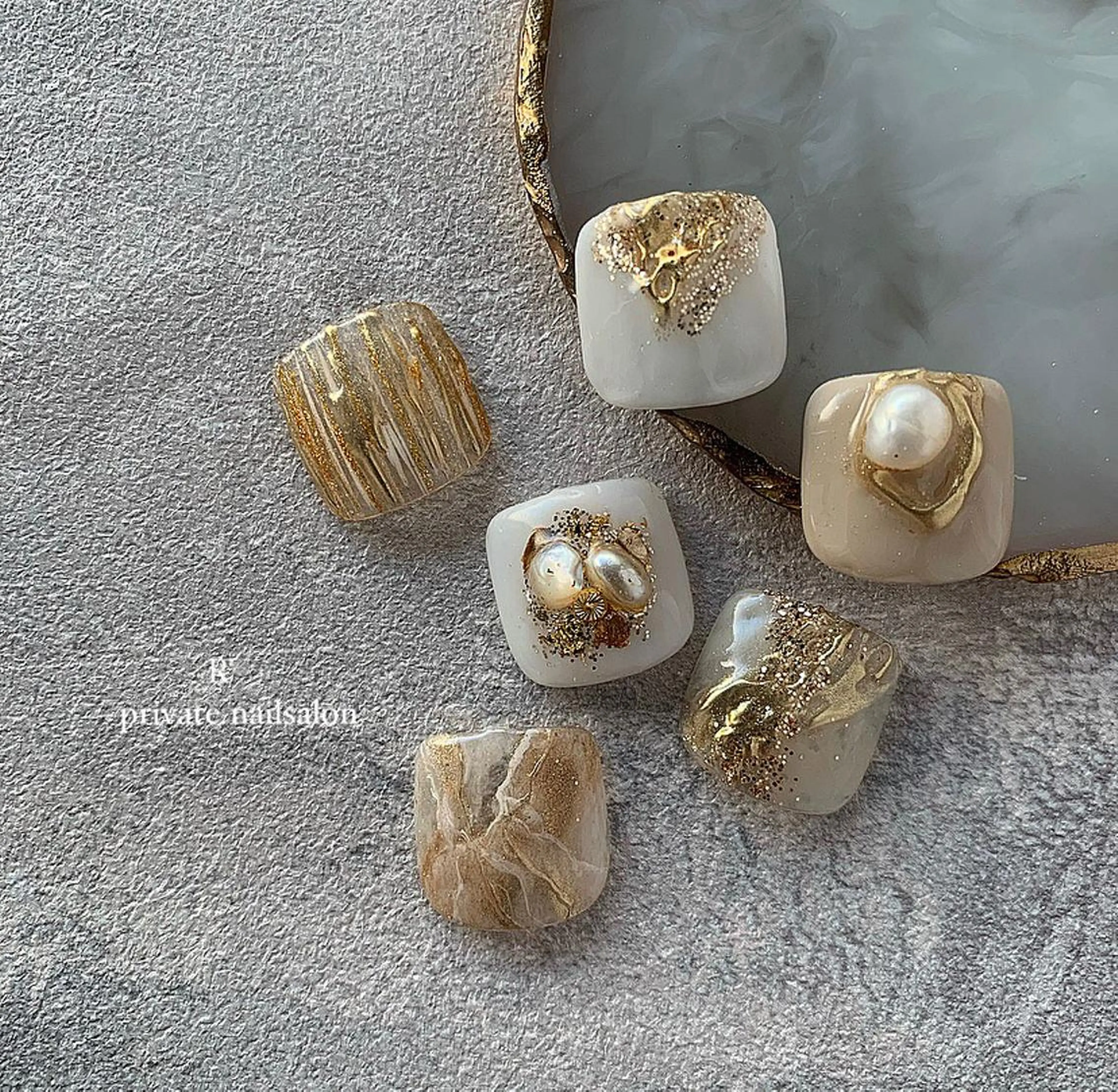 ネイル フットネイル 持ち込み Bersinar nail(rina)のネイルデザイン