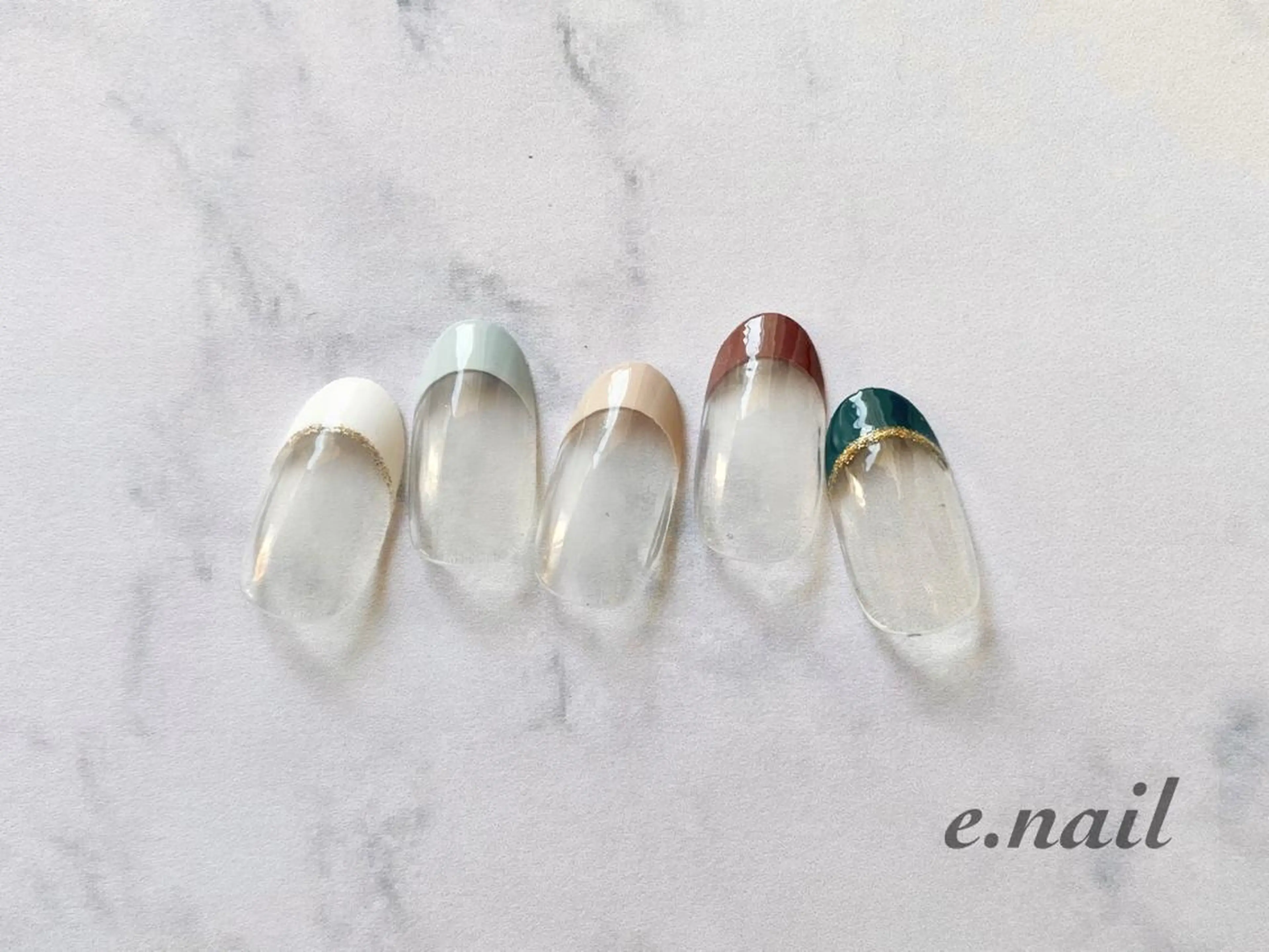 ネイル フレンチネイル N.design mineのネイルデザイン