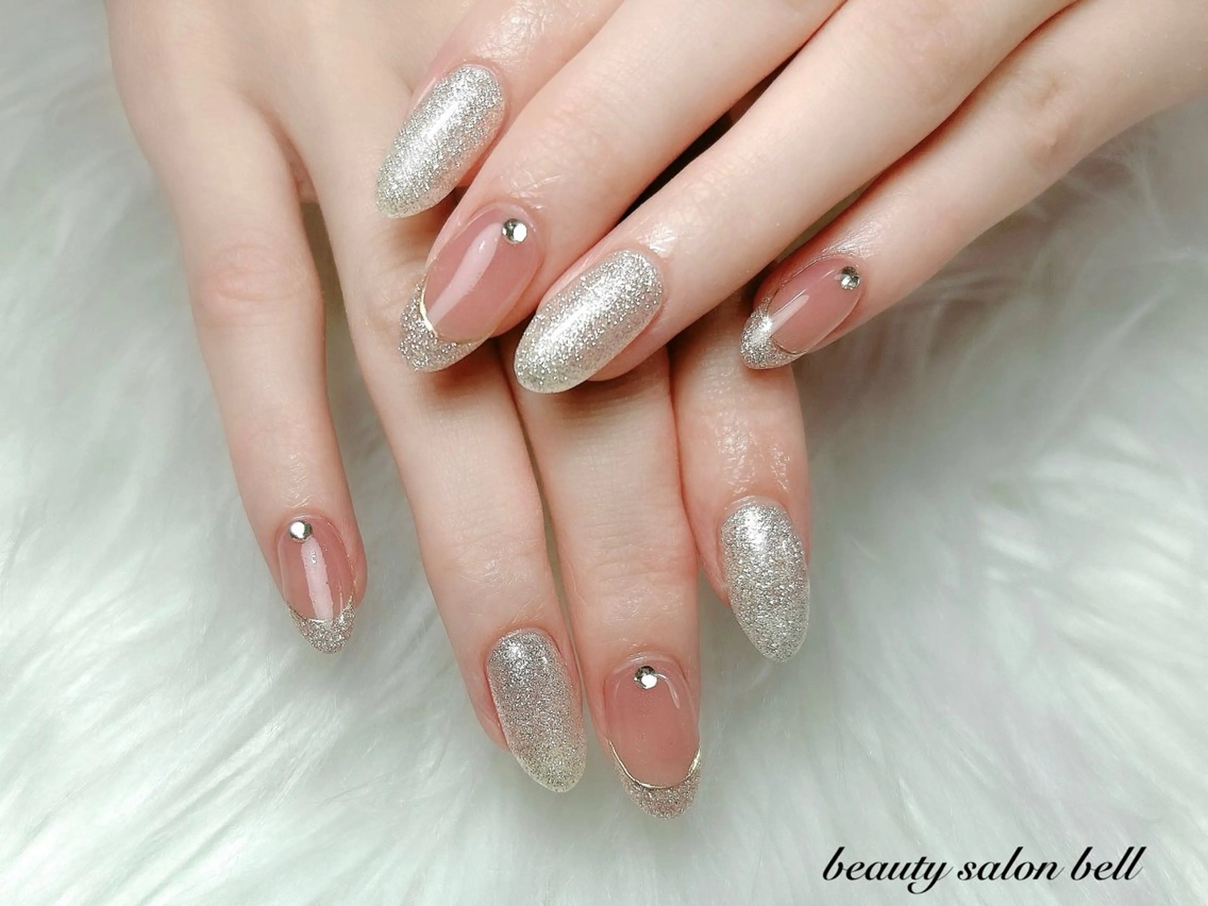 ハンドネイル　持ち込みデザイン　オフ別途1000円の写真