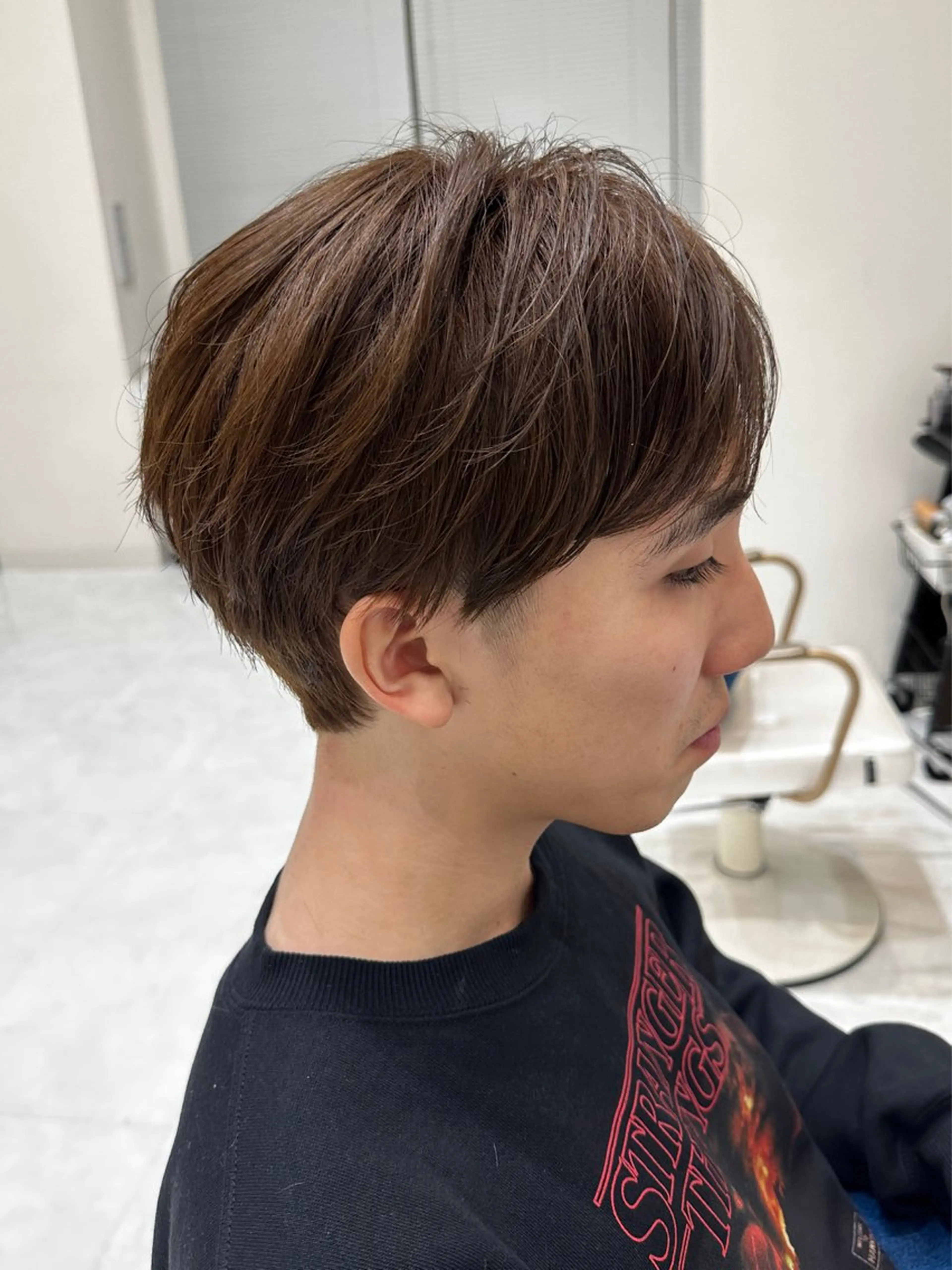 カラー メンズ HANABUSA金田 恭平のヘアスタイル
