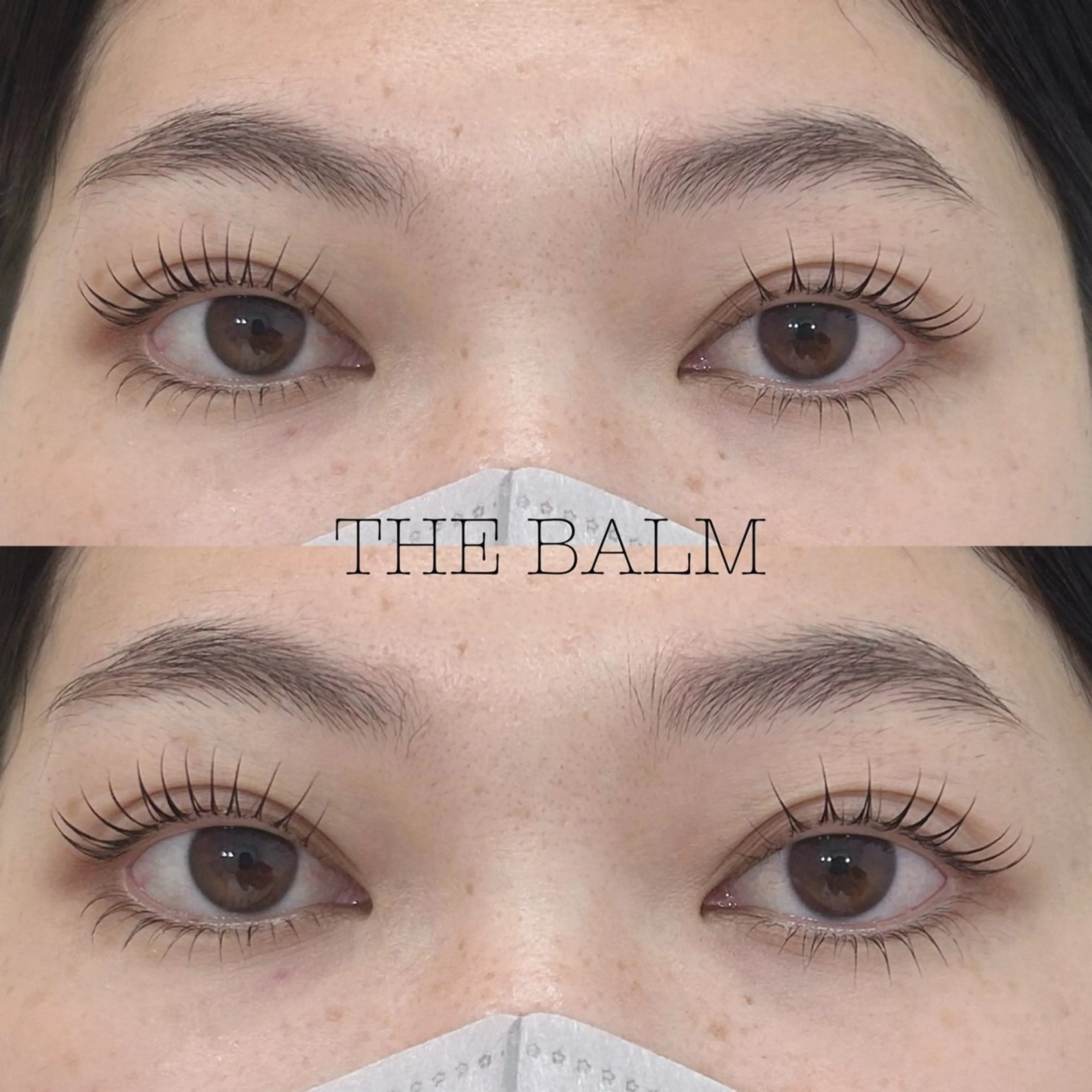 マツエク・マツパ まつげパーマ 下まつげエクステ 一重×まつ毛パーマ マツパ THE BALM three♡稲村の眉毛・アイブロウイメージ