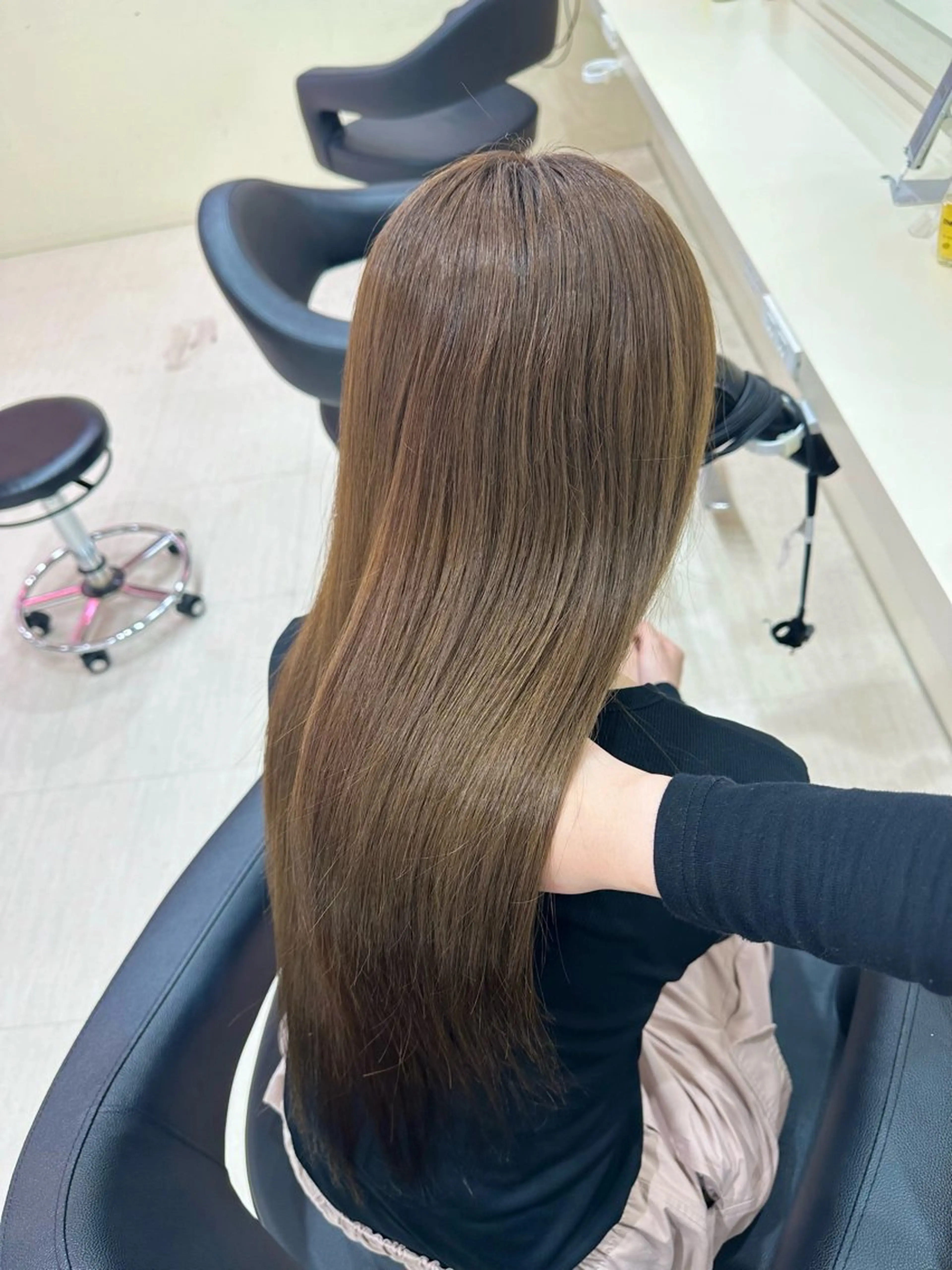 ロング カラー ヘアアレンジ 🎀 yuuka🎀のヘアスタイル