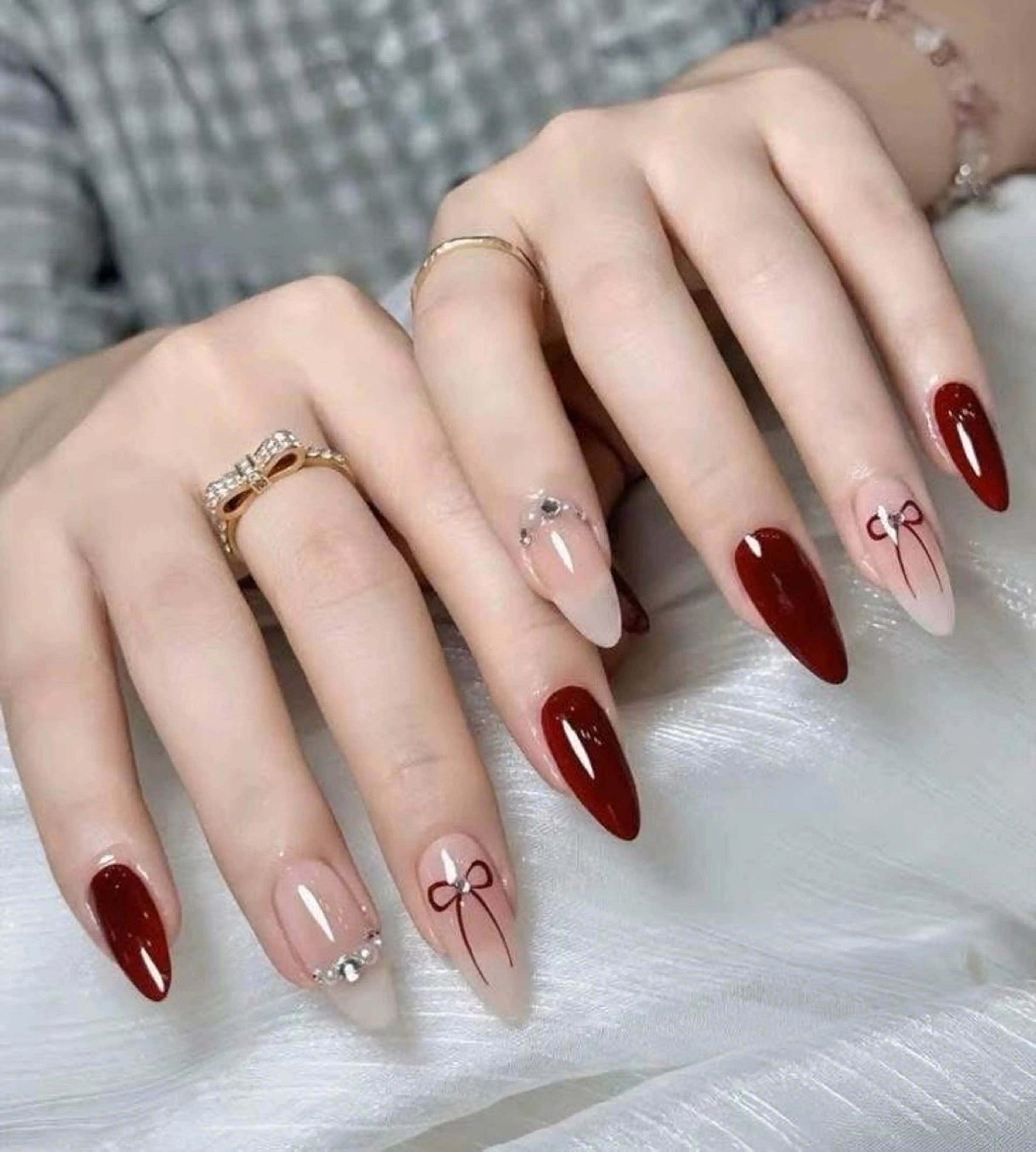 ネイル チークネイル フットネイル フレンチネイル グラデーション 韓国ネイル YUKI NAILのネイルデザイン