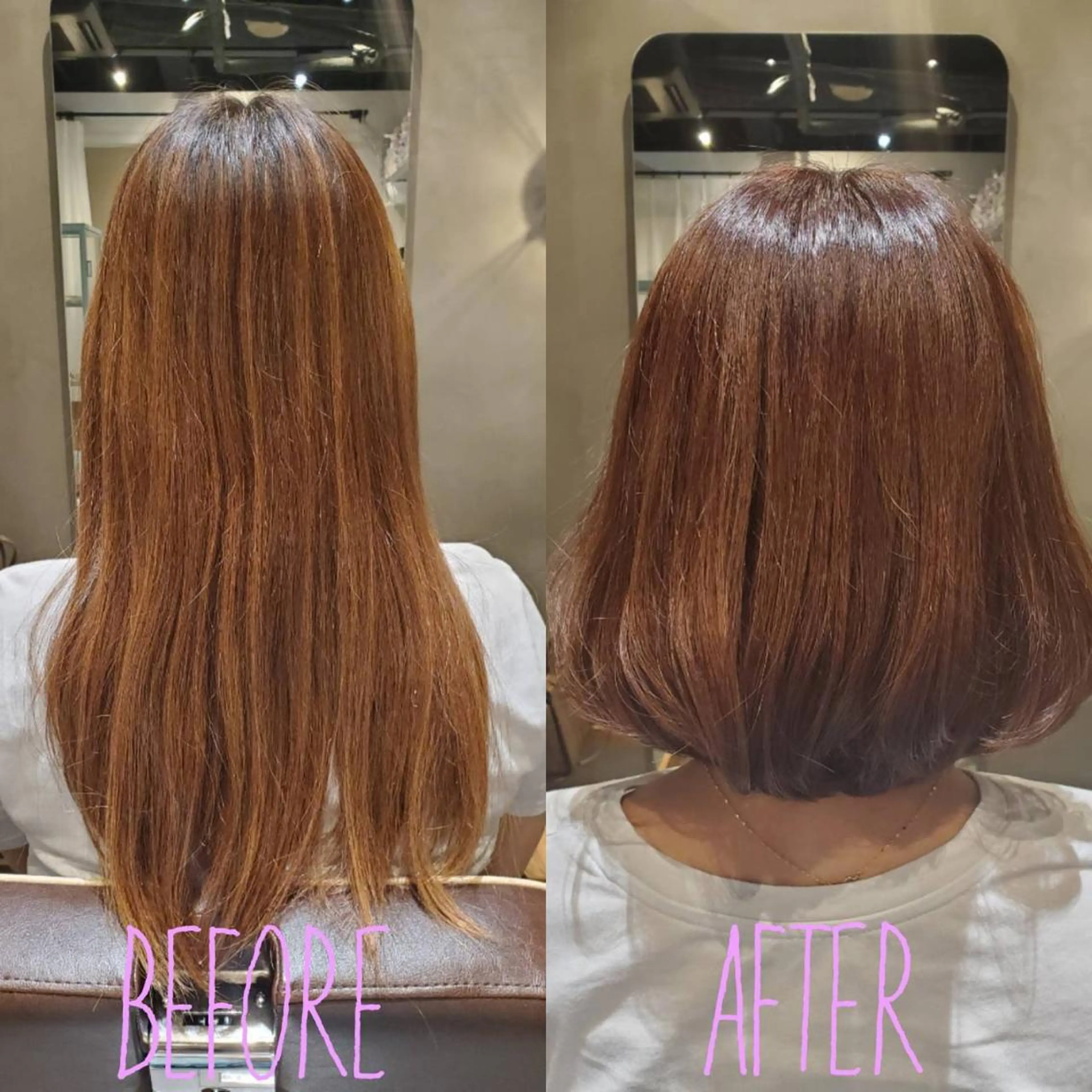 ミディアム カラー カット ヘアカラー トリートメント 酒井 実希子のその他イメージ