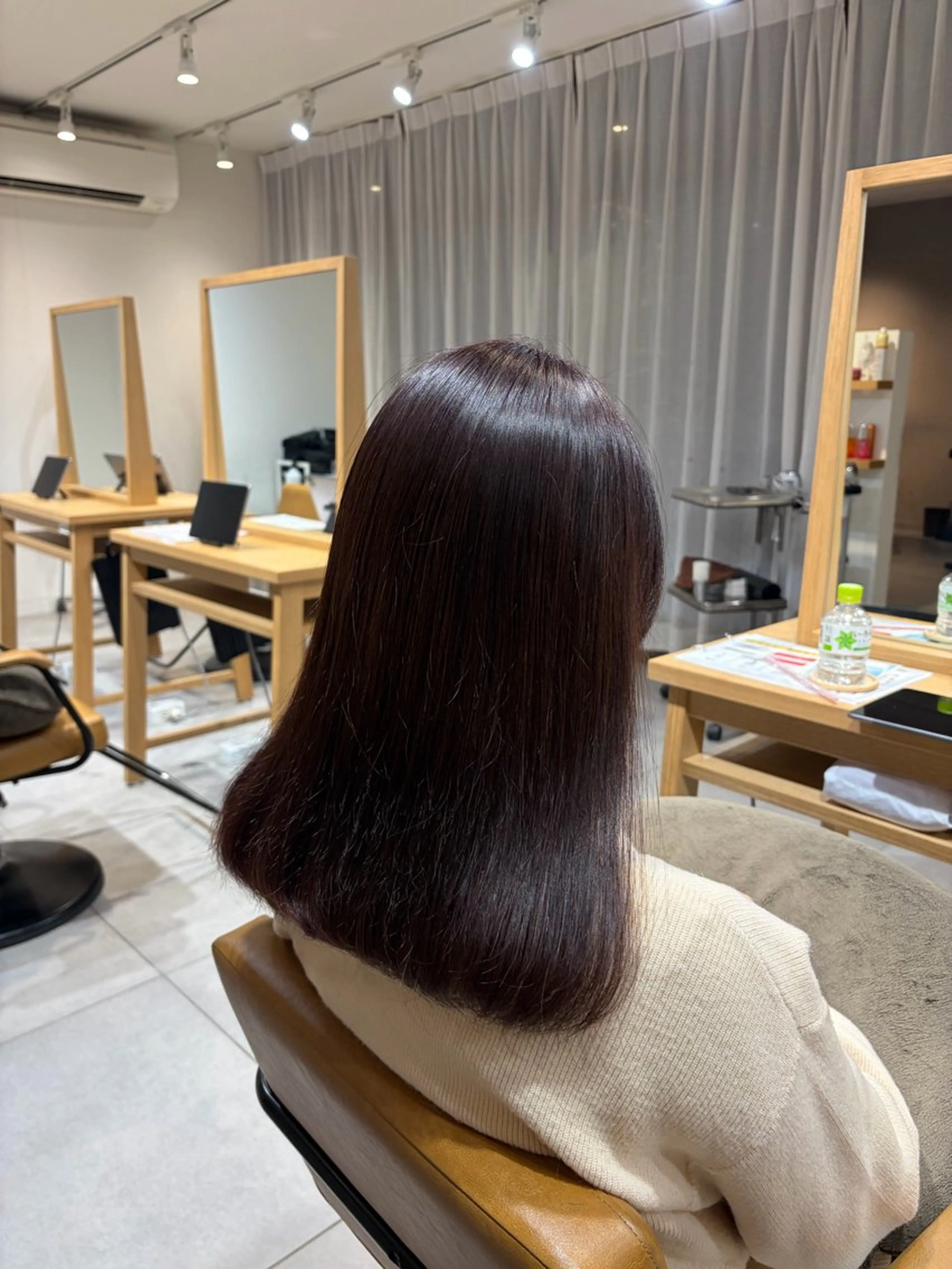 カラー ピンクカラー ヘアカラー カラー/ブリーチ ☆SHIORIのヘアスタイル