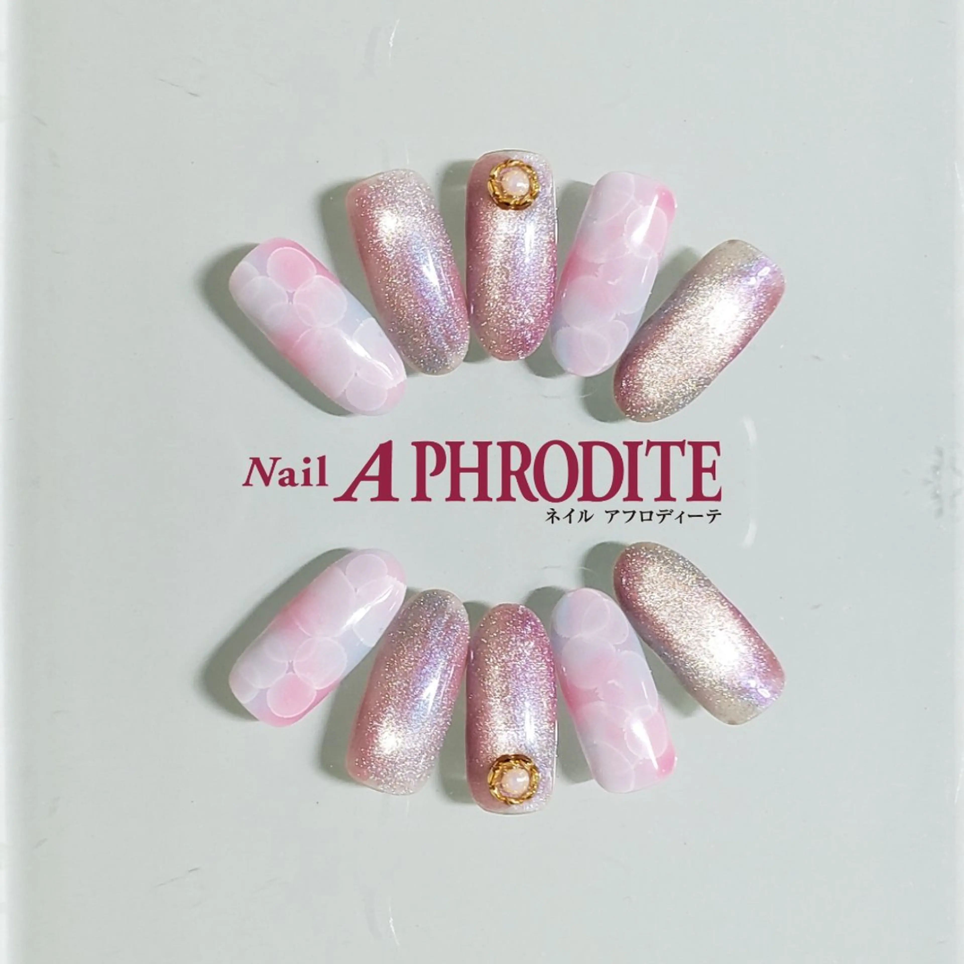 ネイル ジェルネイル ニュアンスネイル スカルプネイル ソフトジェル ネイルチップ ハンドネイル Nail  Aphroditeのネイルデザイン