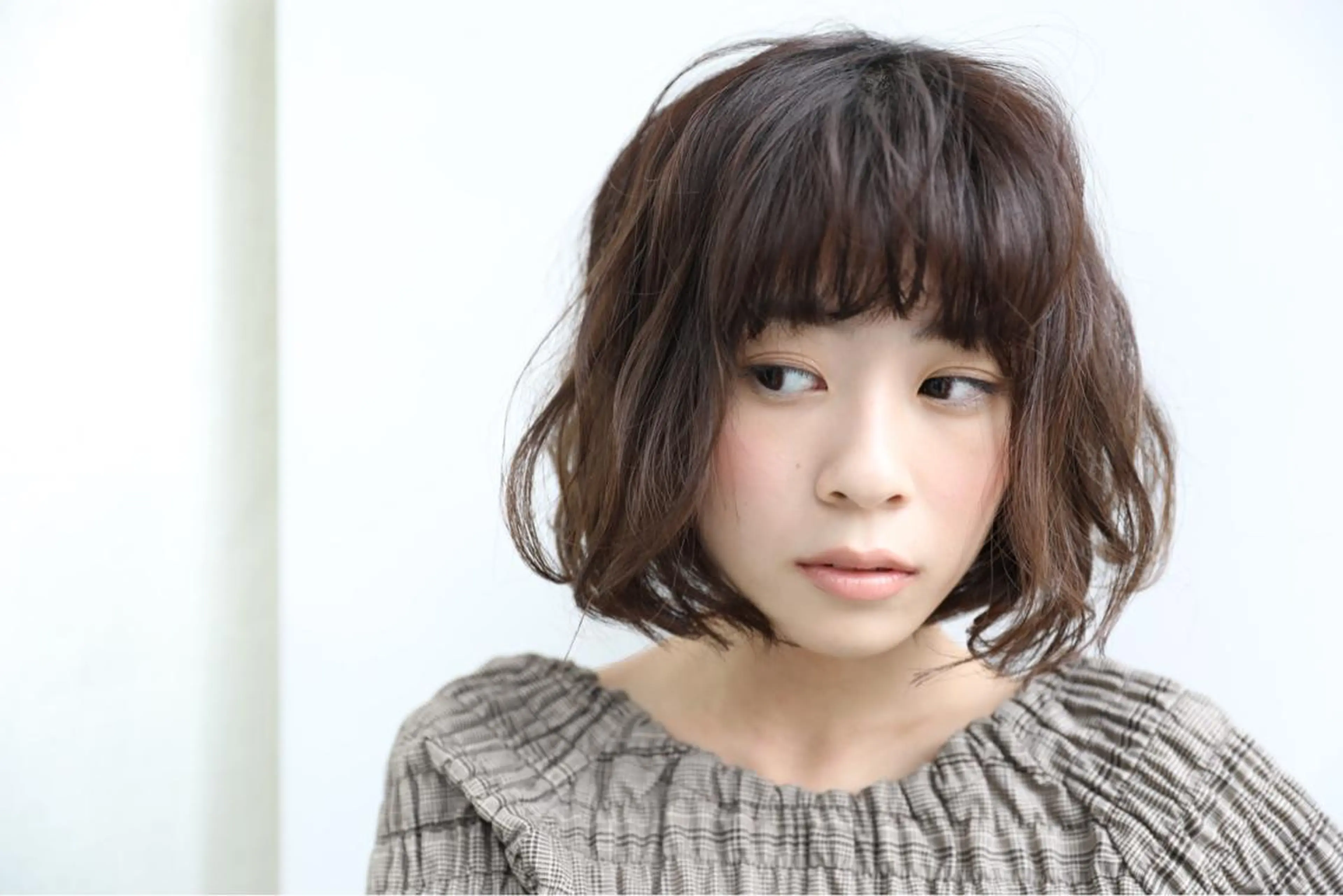 ショート ハイライト 髪質改善 小顔カット Endearing 銀座/レイヤーカットのヘアスタイル