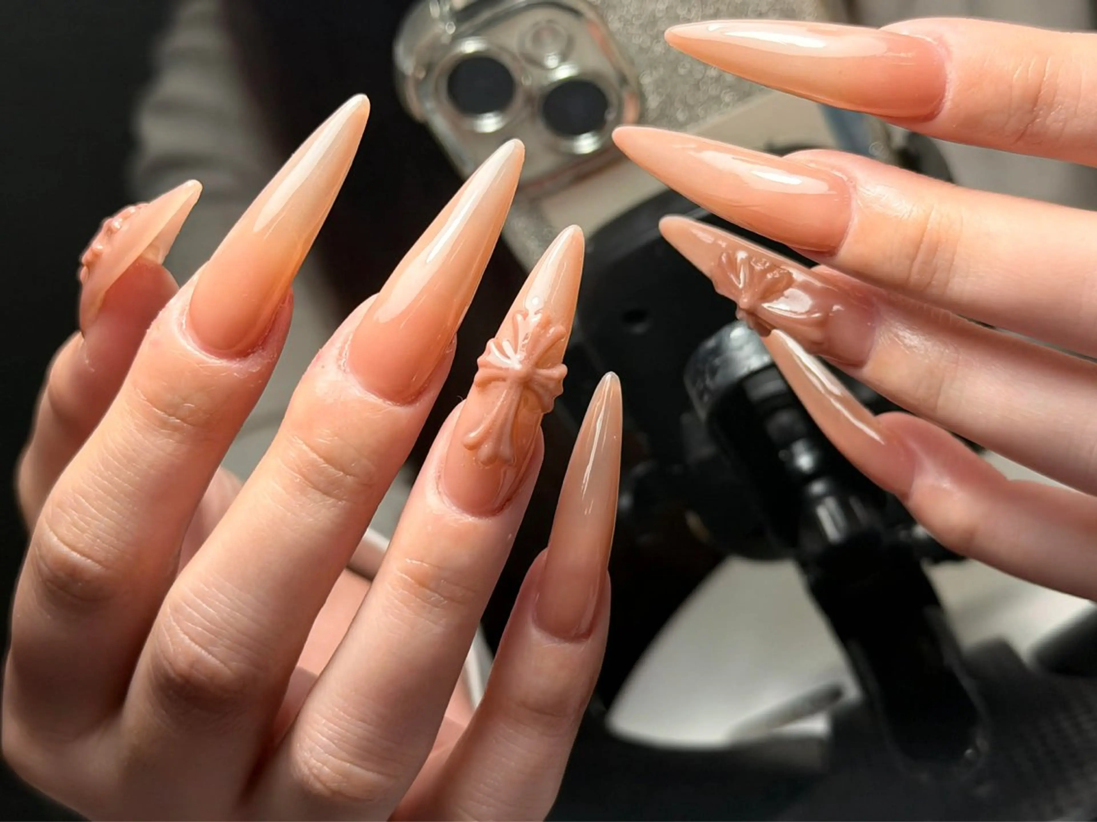 ネイル 韓国ネイル 持ち込み ニュアンスネイル 春ネイル 夏ネイル SORA ANA.CHUOのネイルデザイン