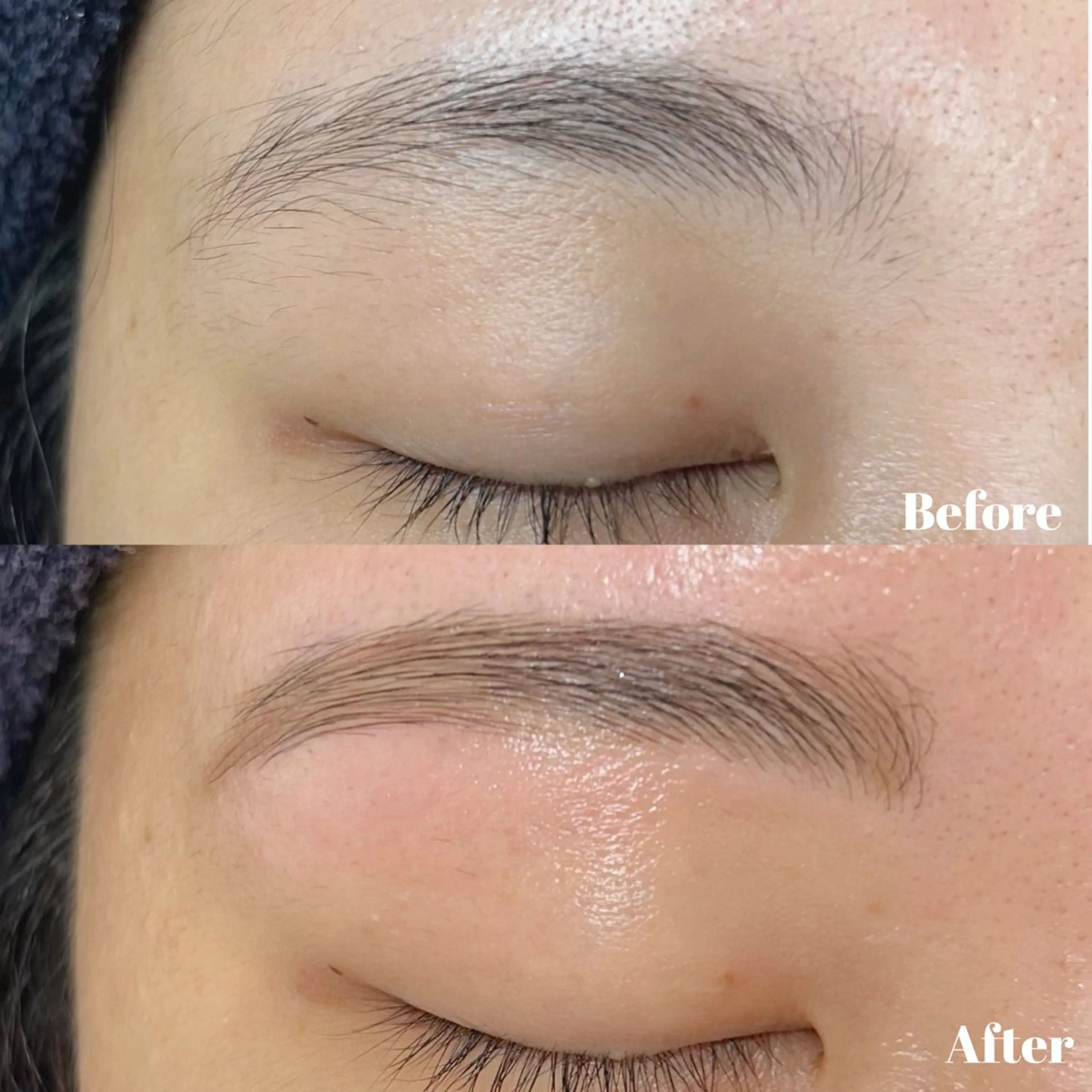 【女性限定】🌞《眉パーマ+眉Wax+眉メイク仕上げ》の写真