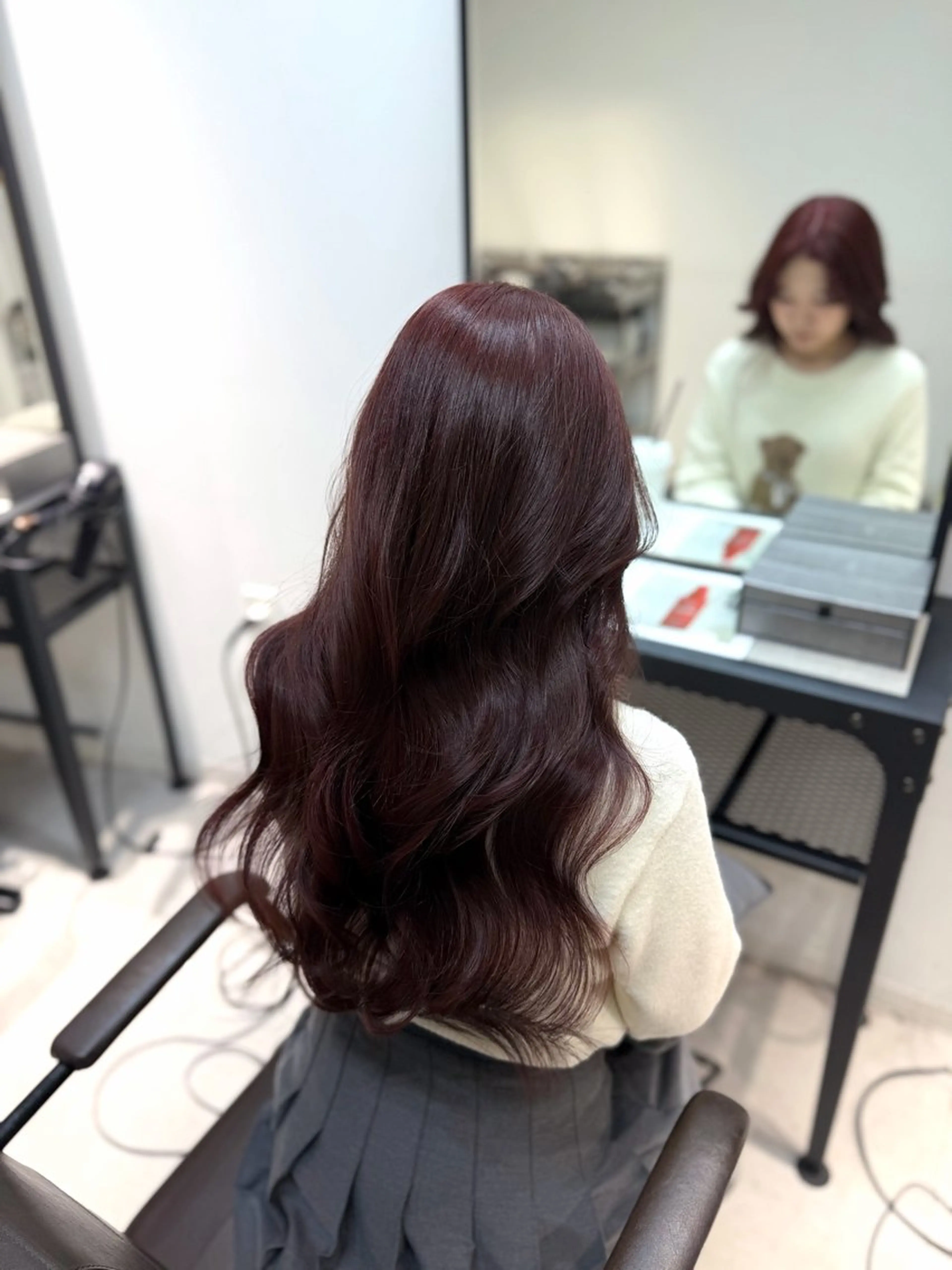 ロング カラー ヘアカラー caho／韓国ヘア 盛れStyle🩶✨のヘアスタイル