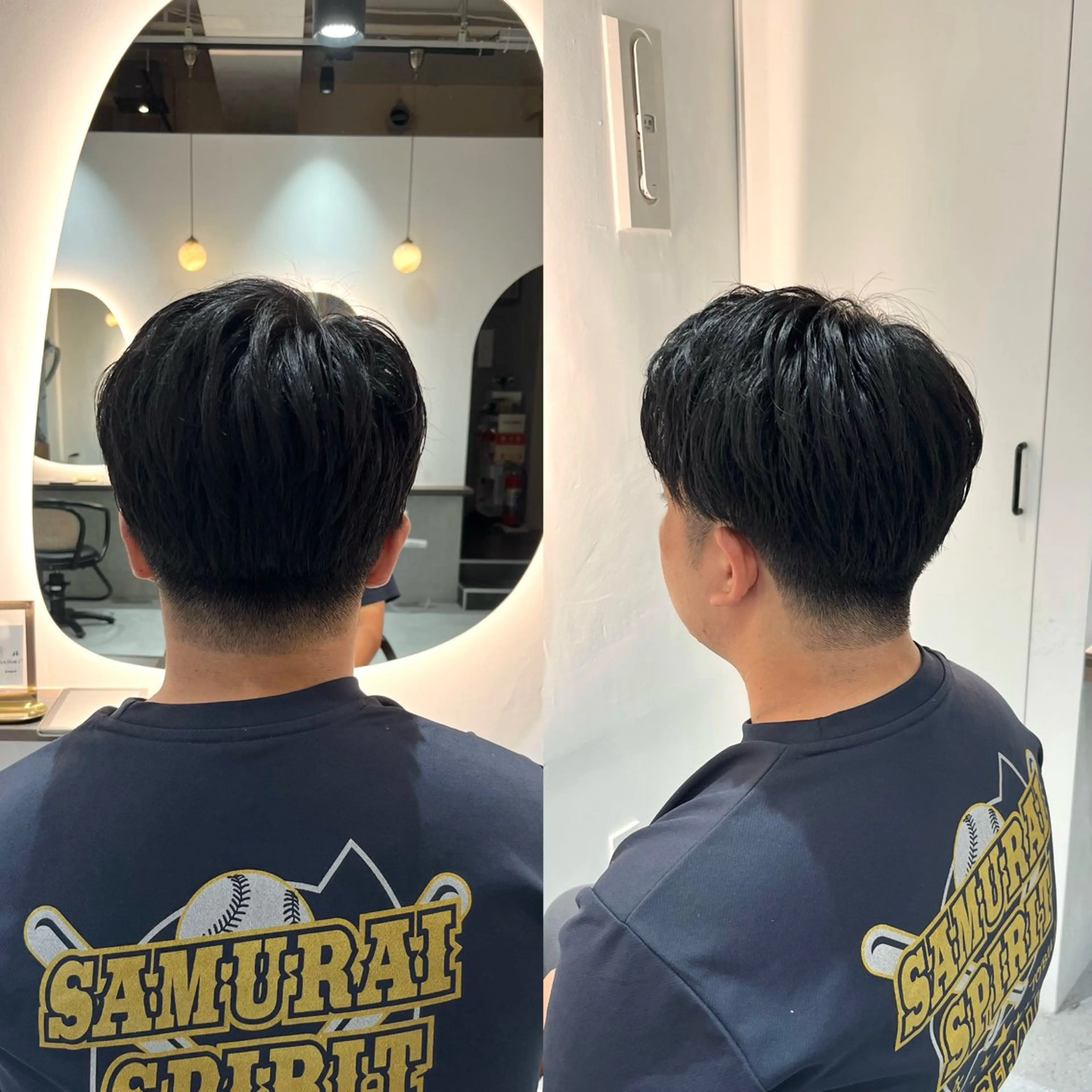 メンズ ツーブロック 刈り上げ 池谷 茉耶のヘアスタイル