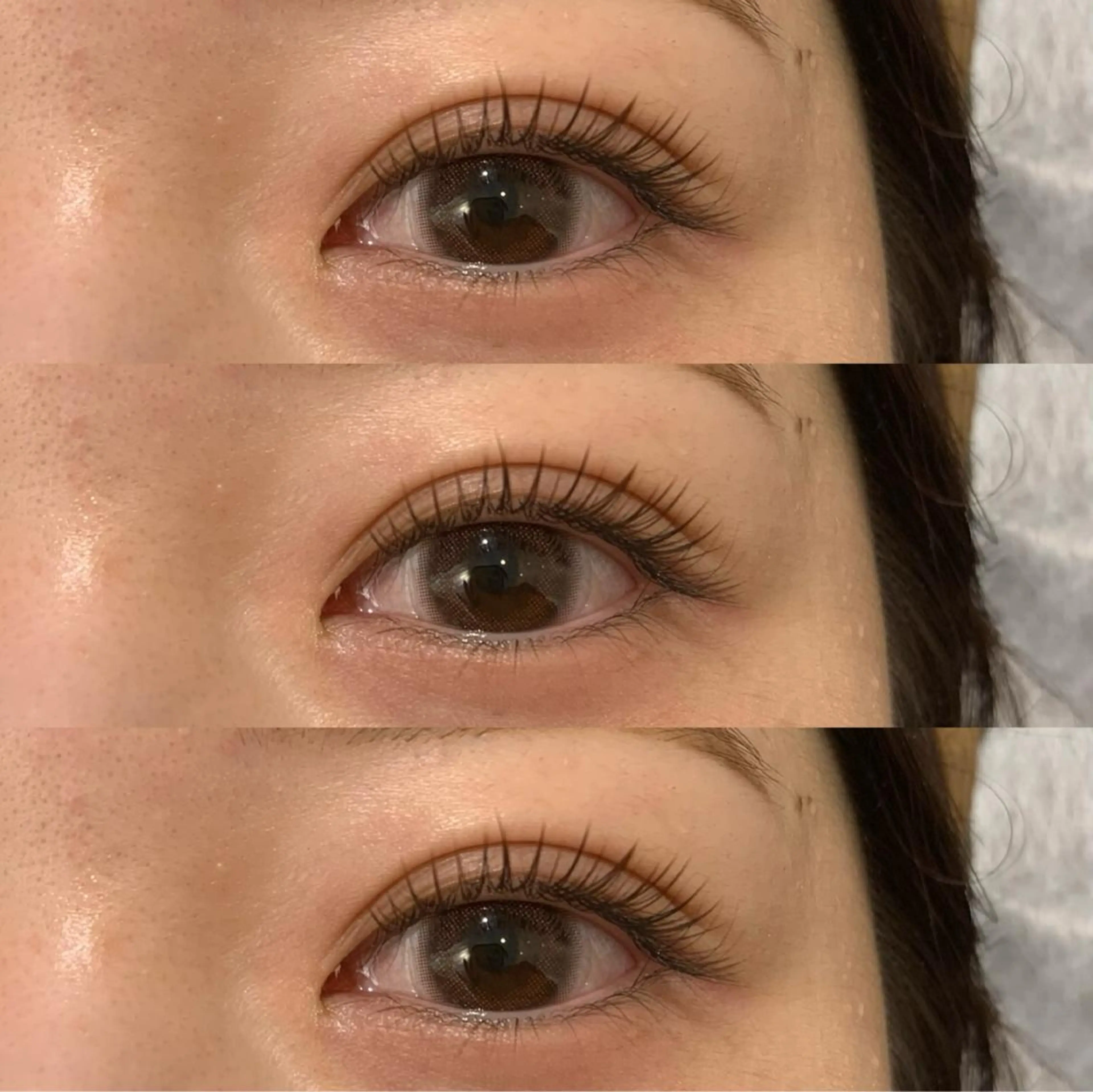 フラットラッシュ100本　【4月平日限定】　　　　　　　　　　　　＊束感仕上げの写真