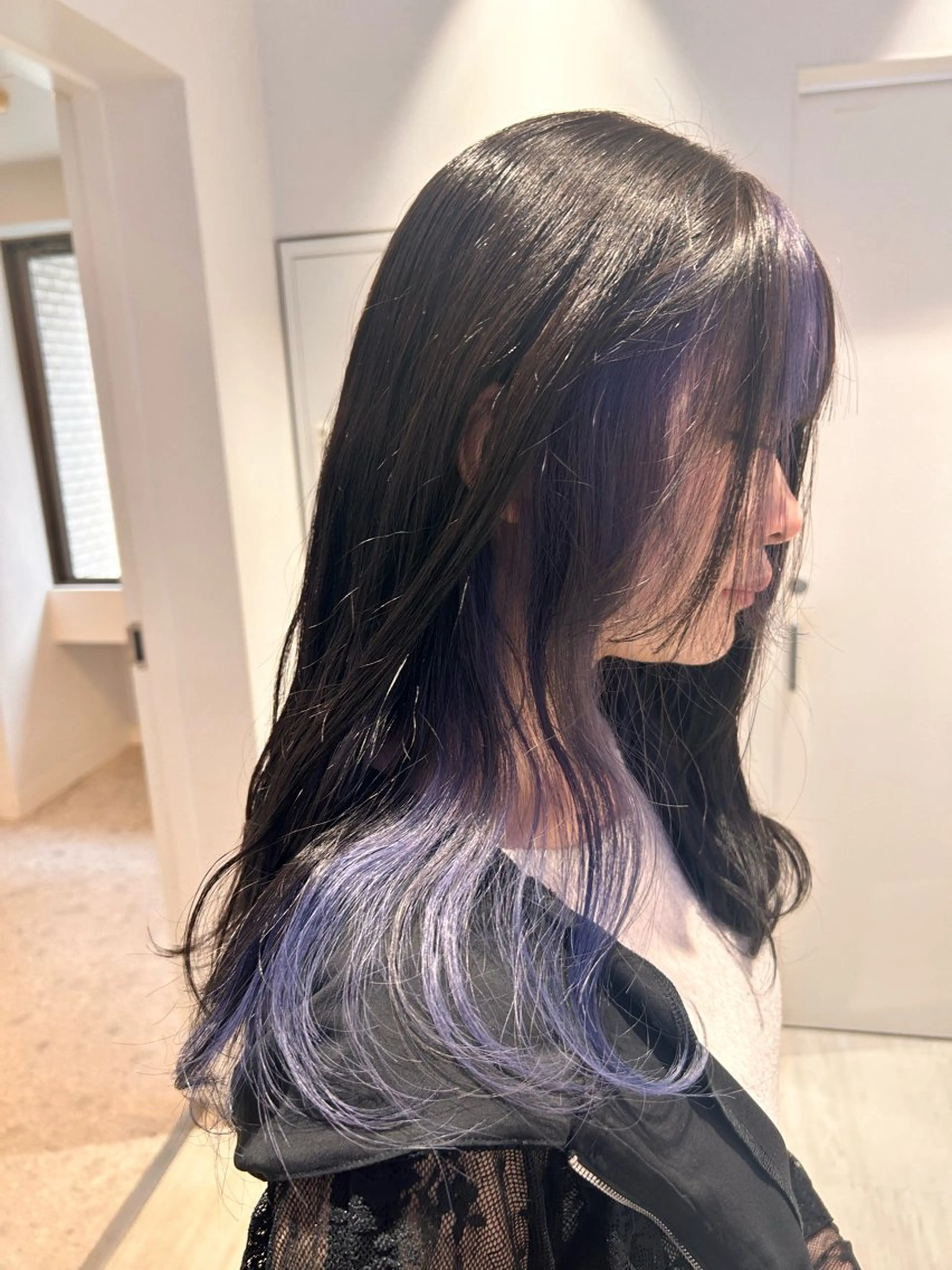 ロング ヘアカラー トリートメント HAZEL博多所属・ひかり HAZELのヘアスタイル