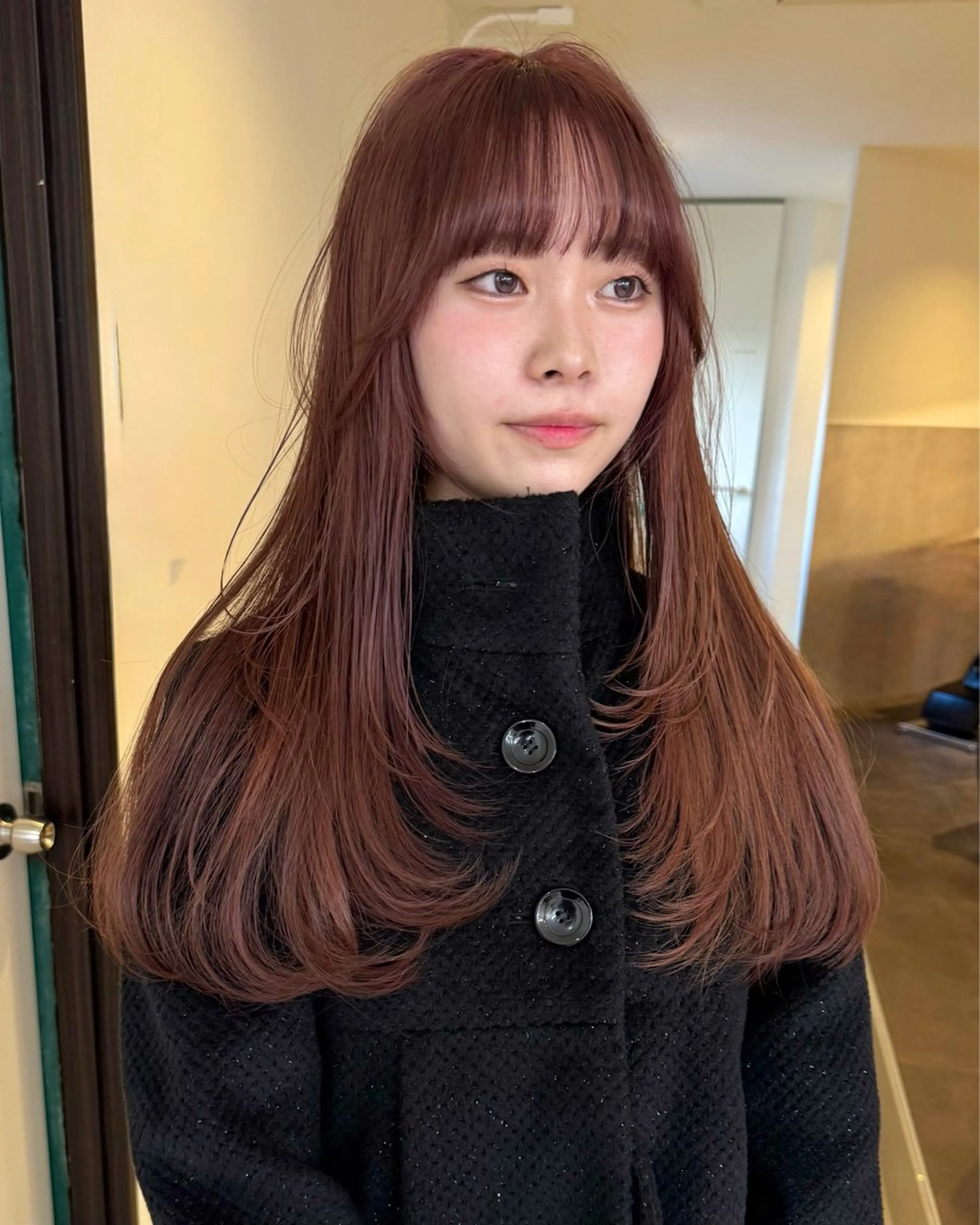 【期間限定！ミニモ学割クーポン🌸】ブリーチ無しダブルカラー+クイックトリートメントの写真