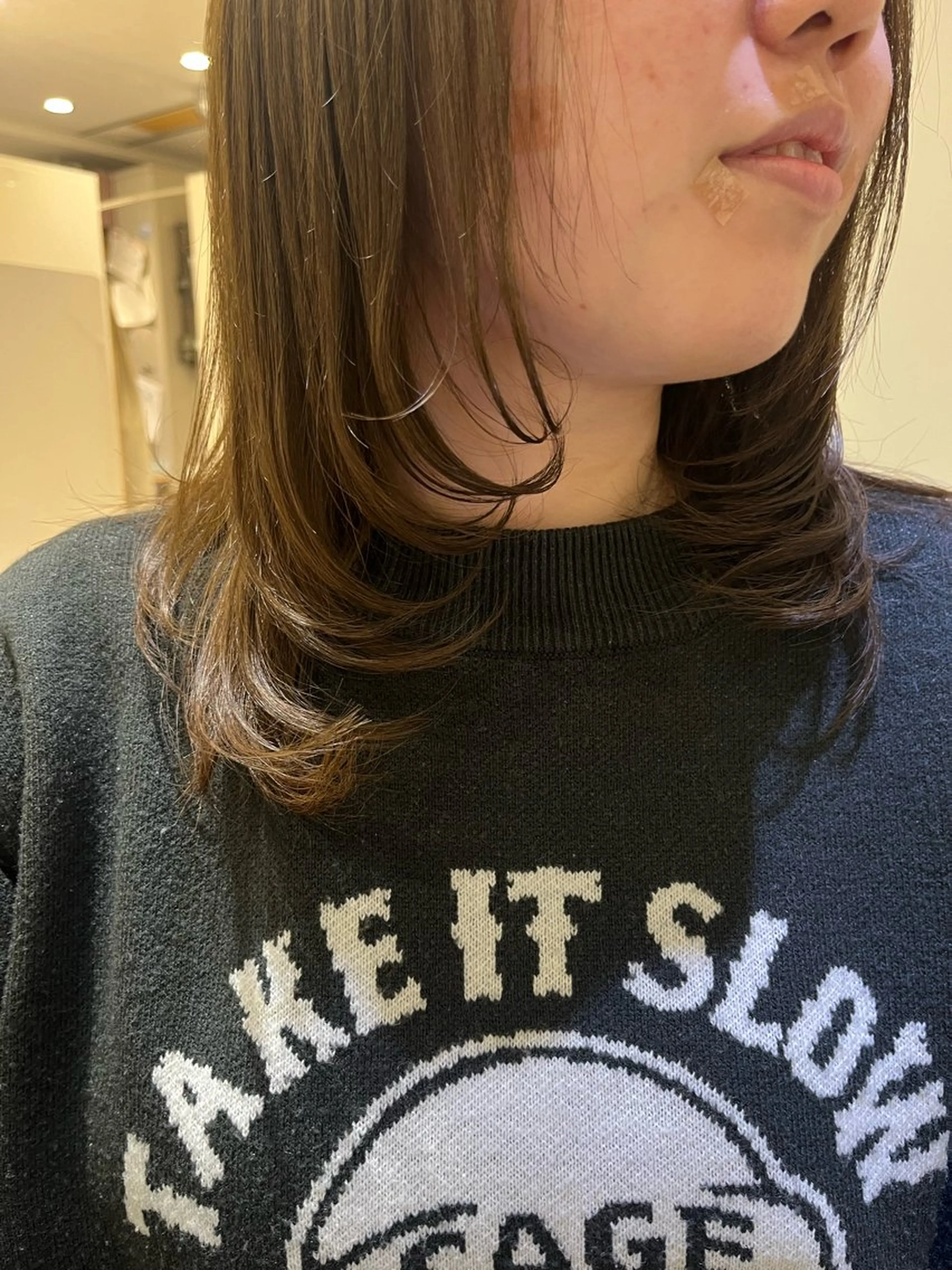 セミロング カラー カット ヘアカラー afrodite 〈京橋〉Riyuのヘアスタイル