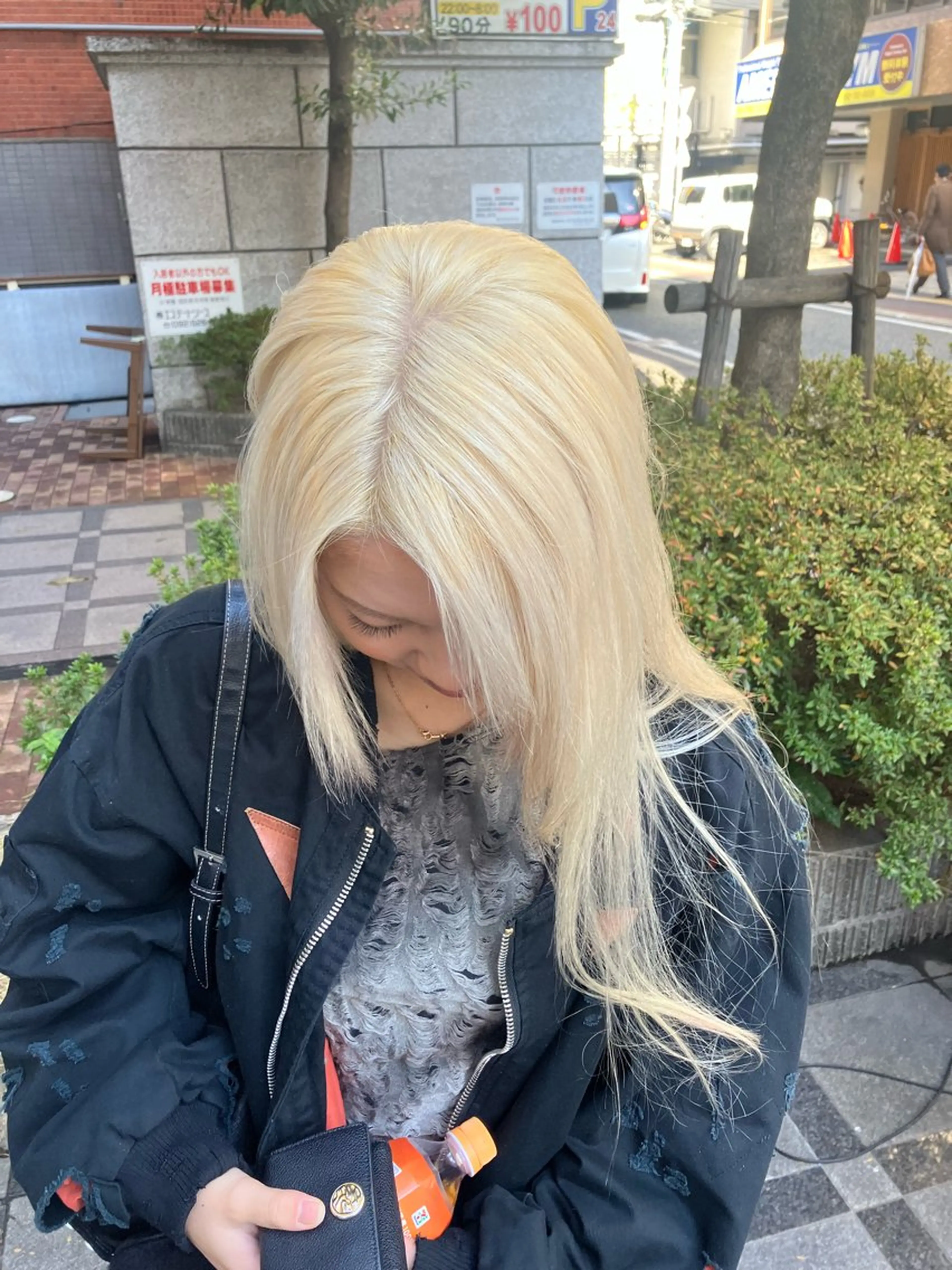 ロング ツボイ マホのヘアスタイル