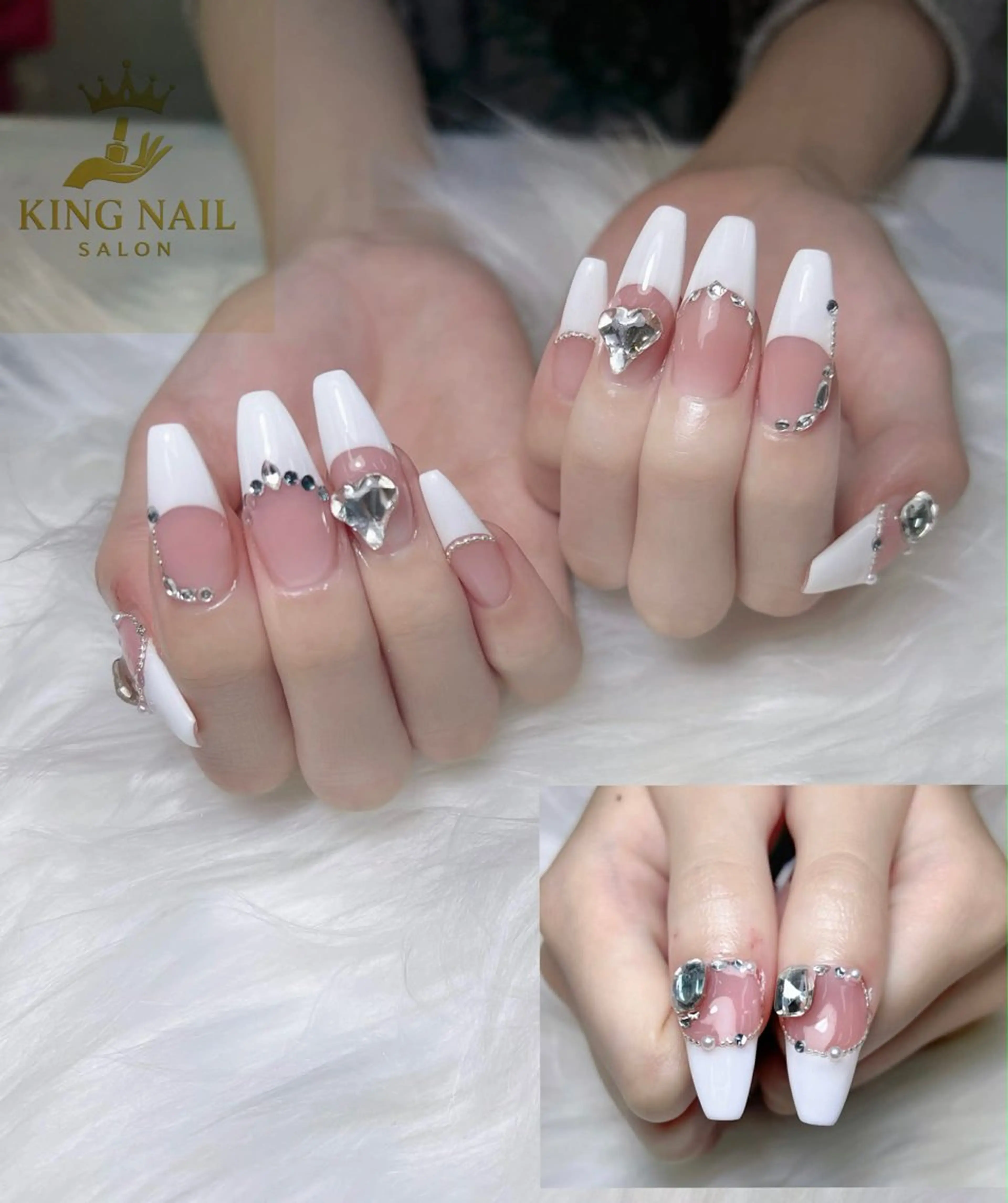 ネイル ジェルネイル ガーリー 韓国ネイル ニュアンスネイル シンプルネイル ハンドネイル King Nail_Salonのネイルデザイン