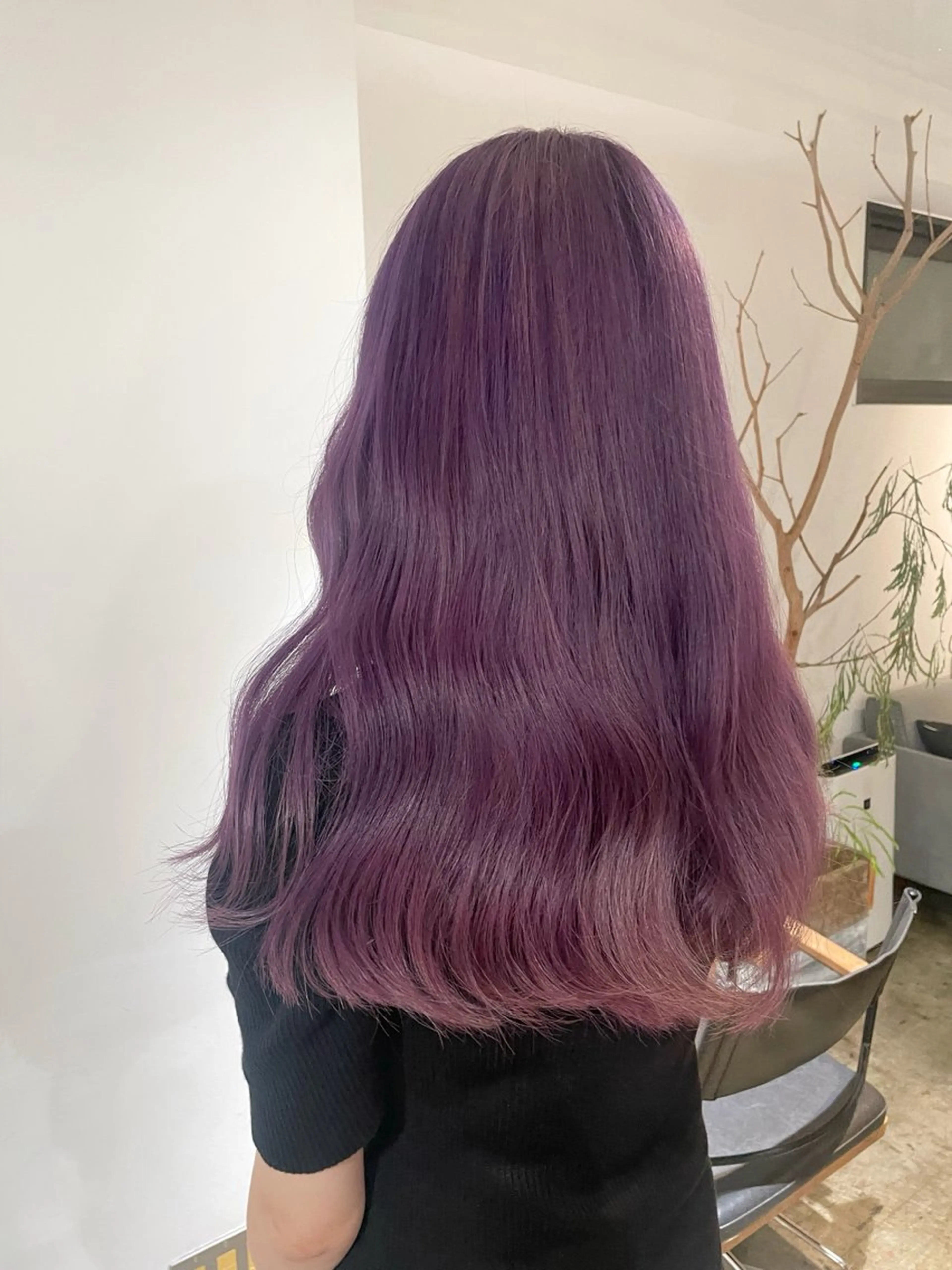 ロング カラー ブリーチ ダブルカラー ヘアカラー トリートメント 暖色カラー🍒 ケアブリーチ/akiのヘアスタイル