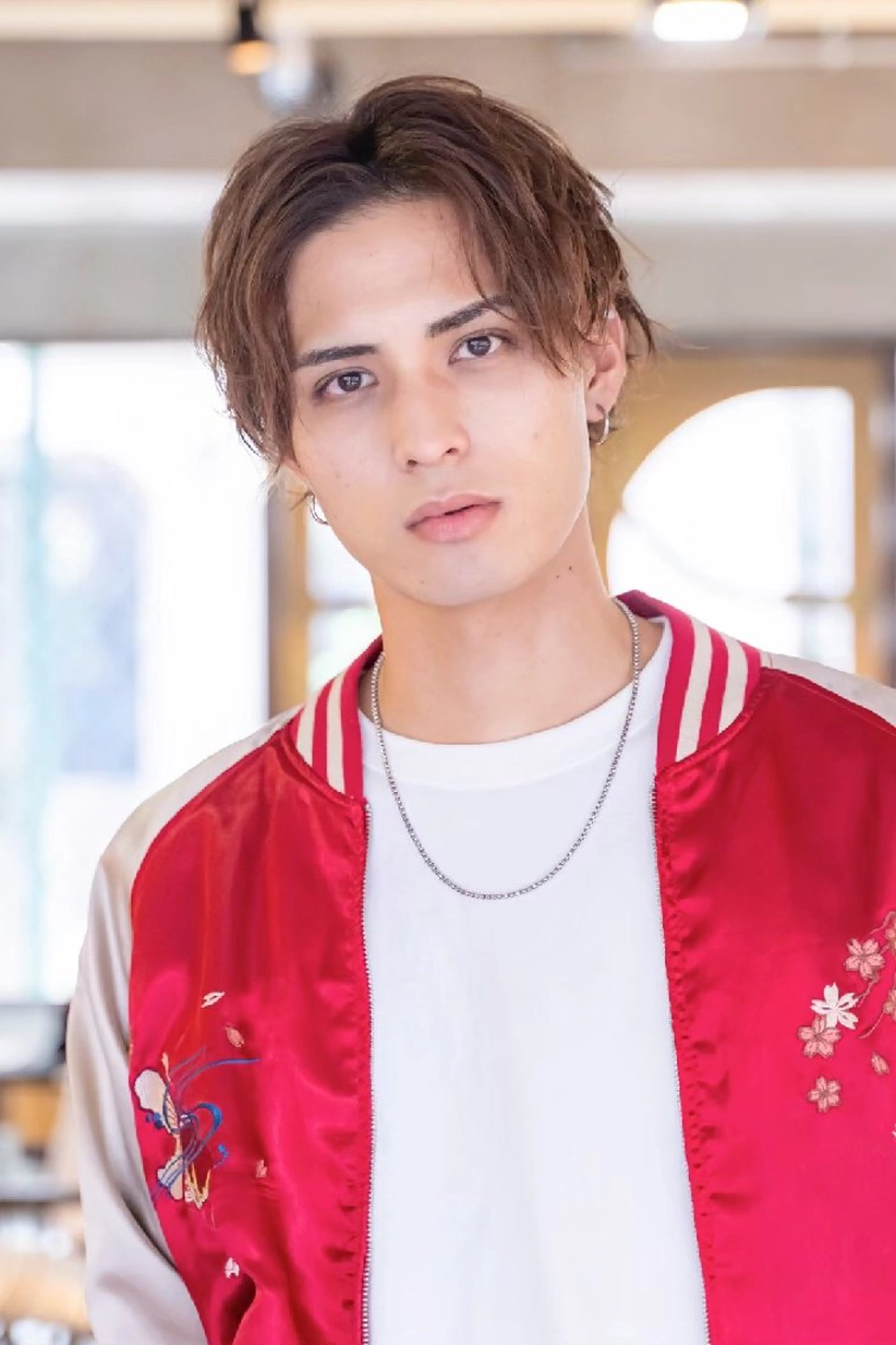 ショート カラー パーマ メンズ ヘアアレンジ カット パーマ トリートメント 【毛流れヘア】 人気No.1/ユウキのヘアスタイル