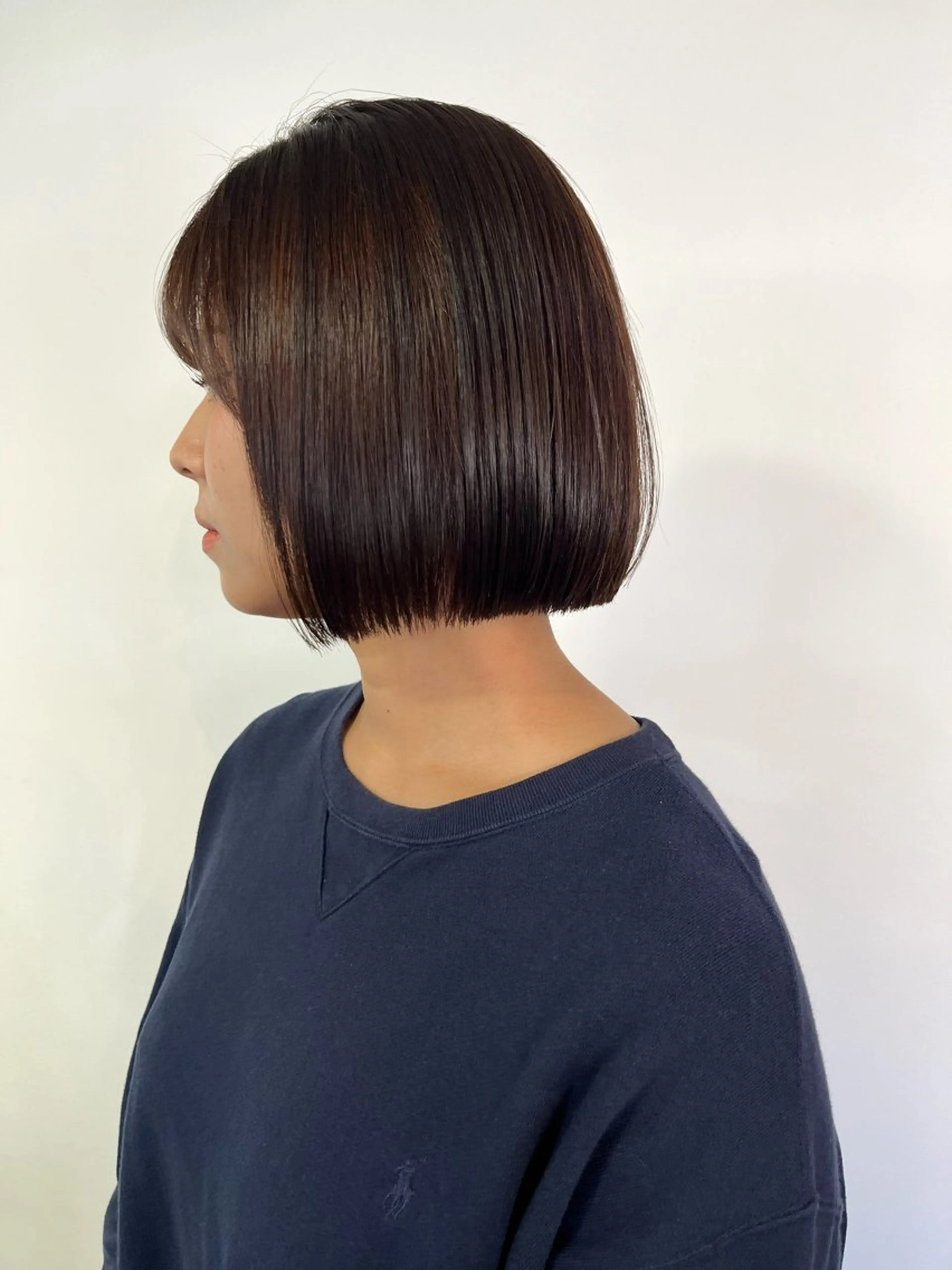 ショート カット 縮毛矯正 ボブ×縮毛矯正 ryotaのヘアスタイル