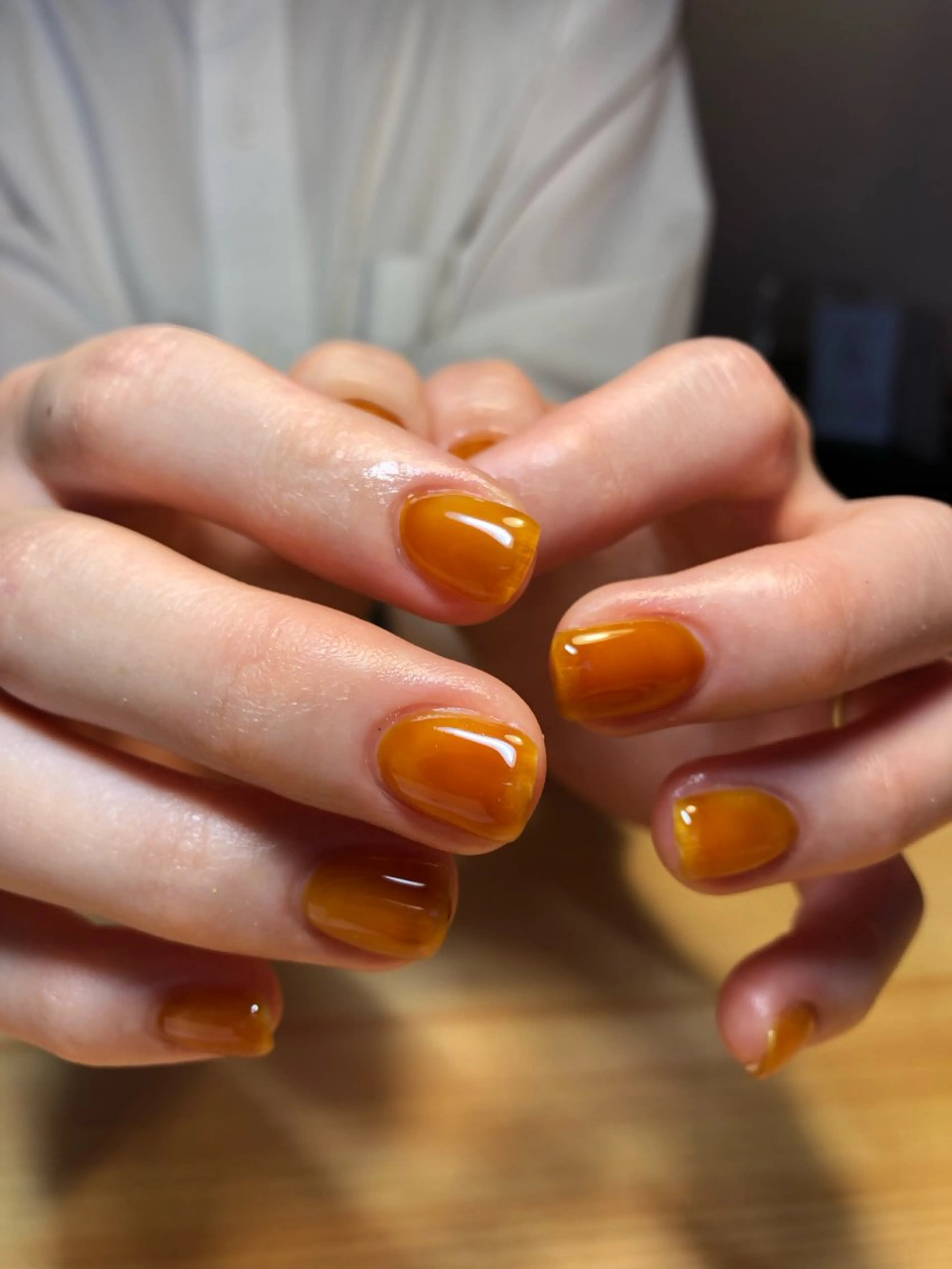 ネイル ワンカラーネイル asumi's nice  nails所属・小西 明日美のネイルデザイン
