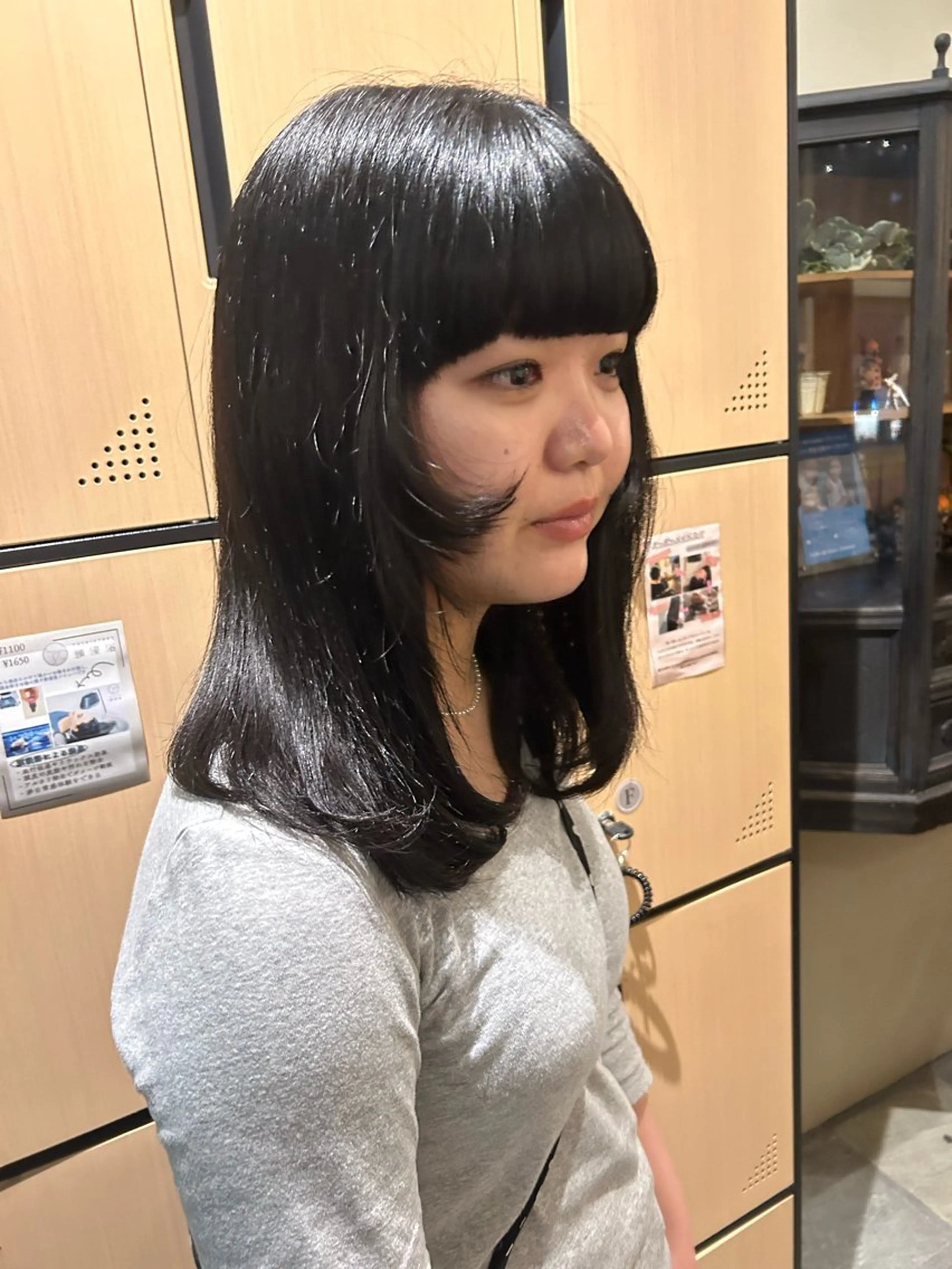 ミディアム カット ヘッドスパ レイヤー/髪質改善/ ボブ/井上　陽のヘアスタイル