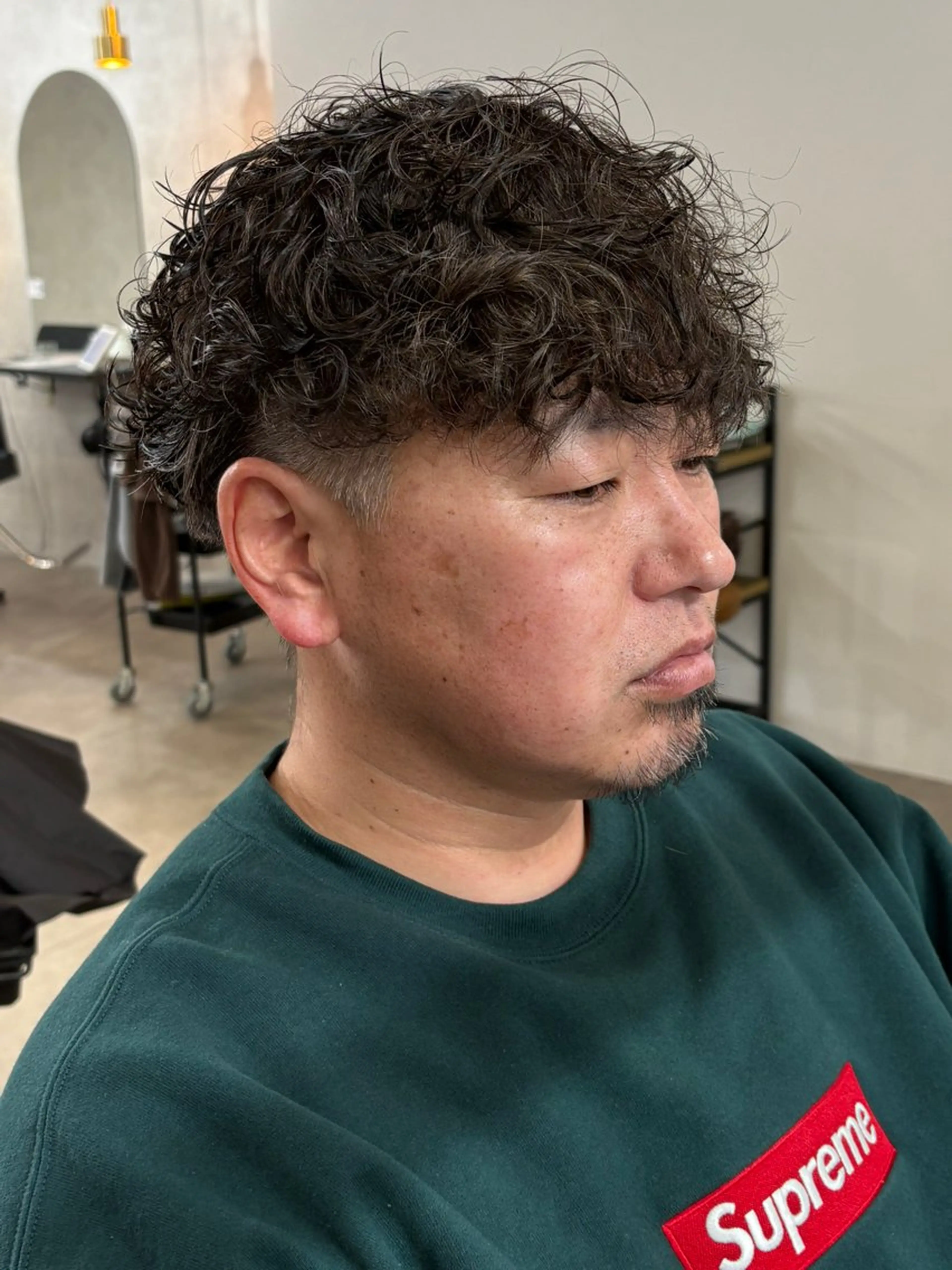 パーマ プードルパーマ 似合わせカット/わだ リュウシンのヘアスタイル