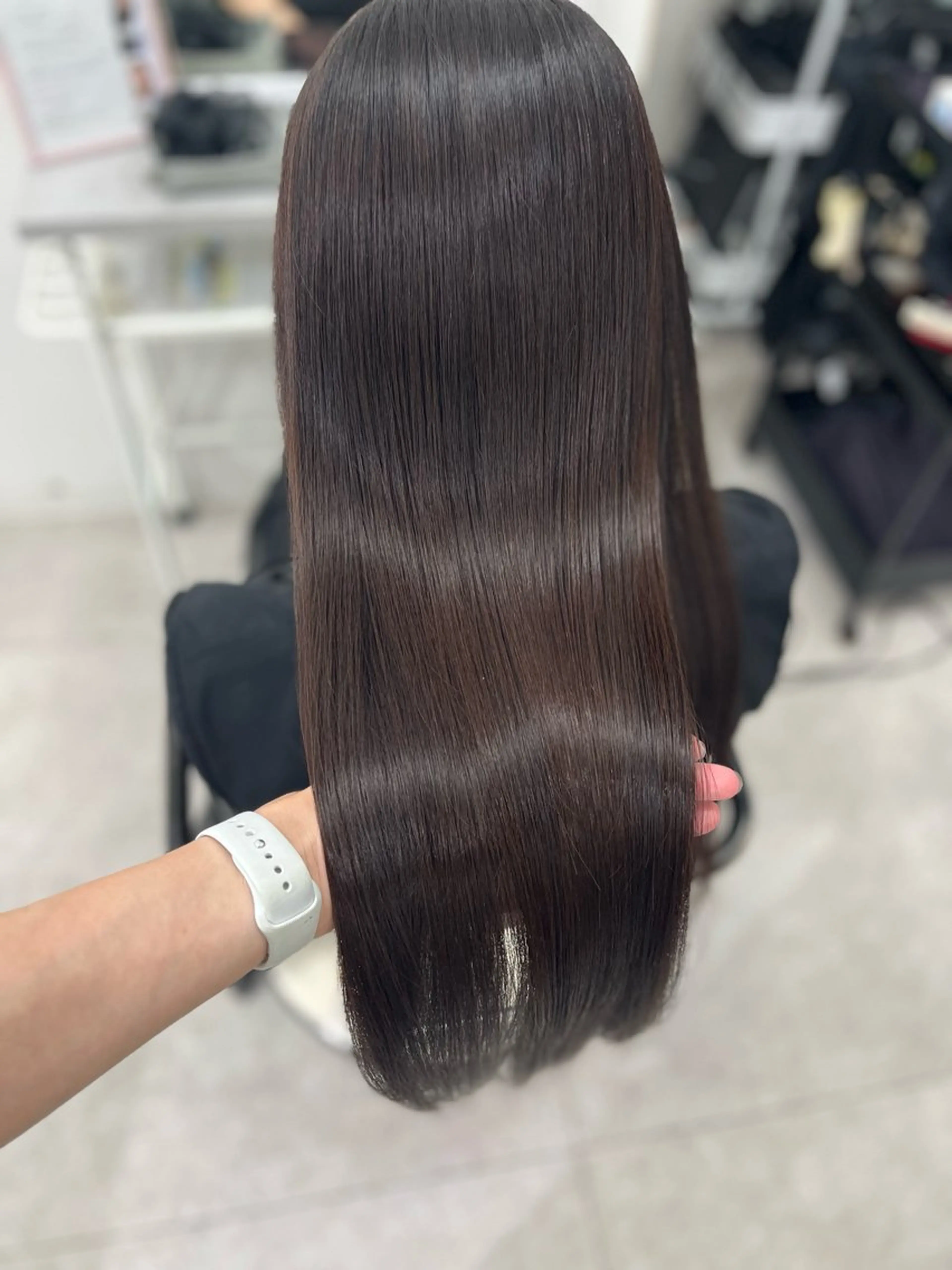 ロング トリートメント カット トリートメント 🫧ぷる艶カラー🫧 Yuubi🦩のヘアスタイル