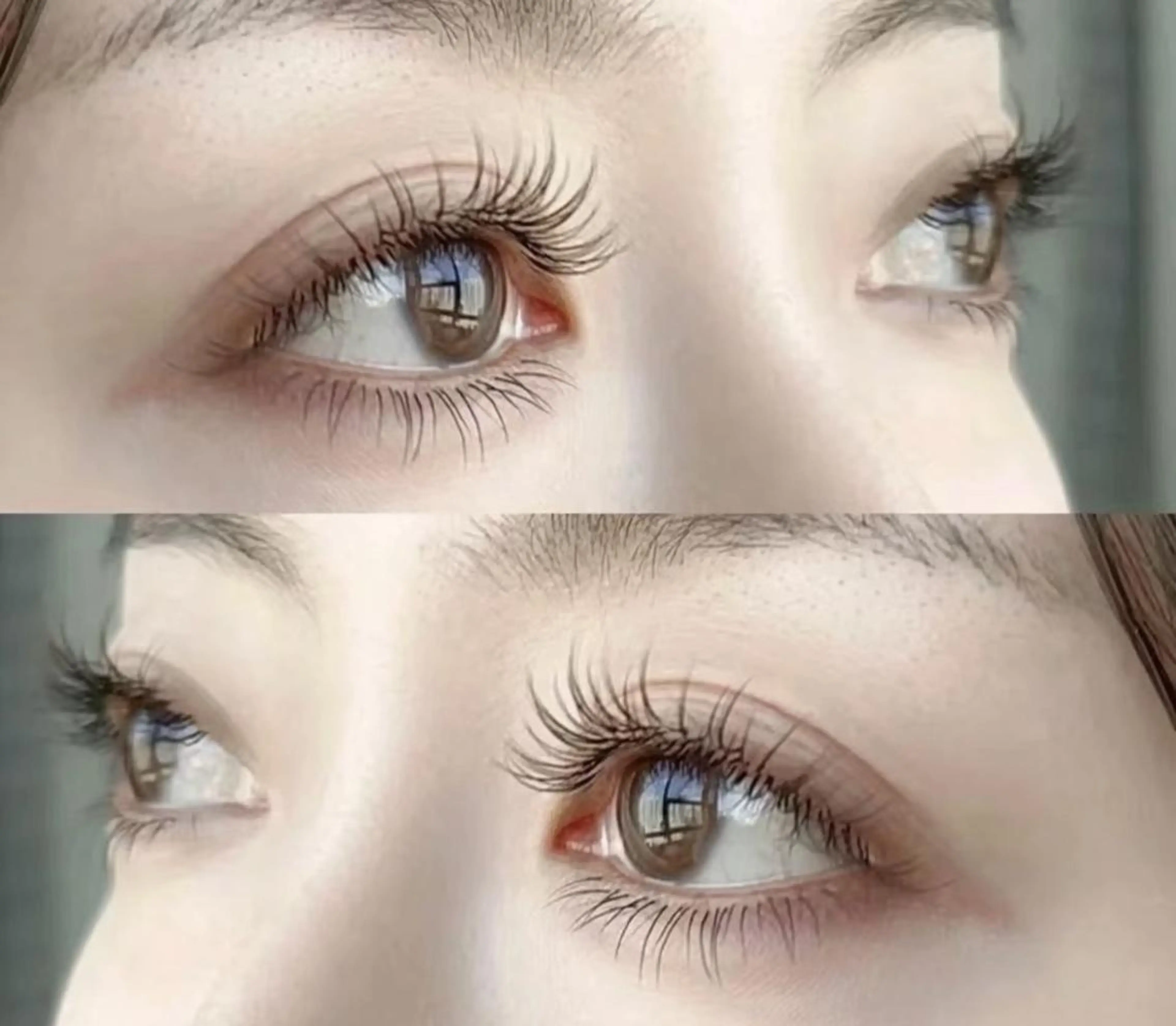 🔥フラットラッシュ80本茶色🌈オフ+500の写真