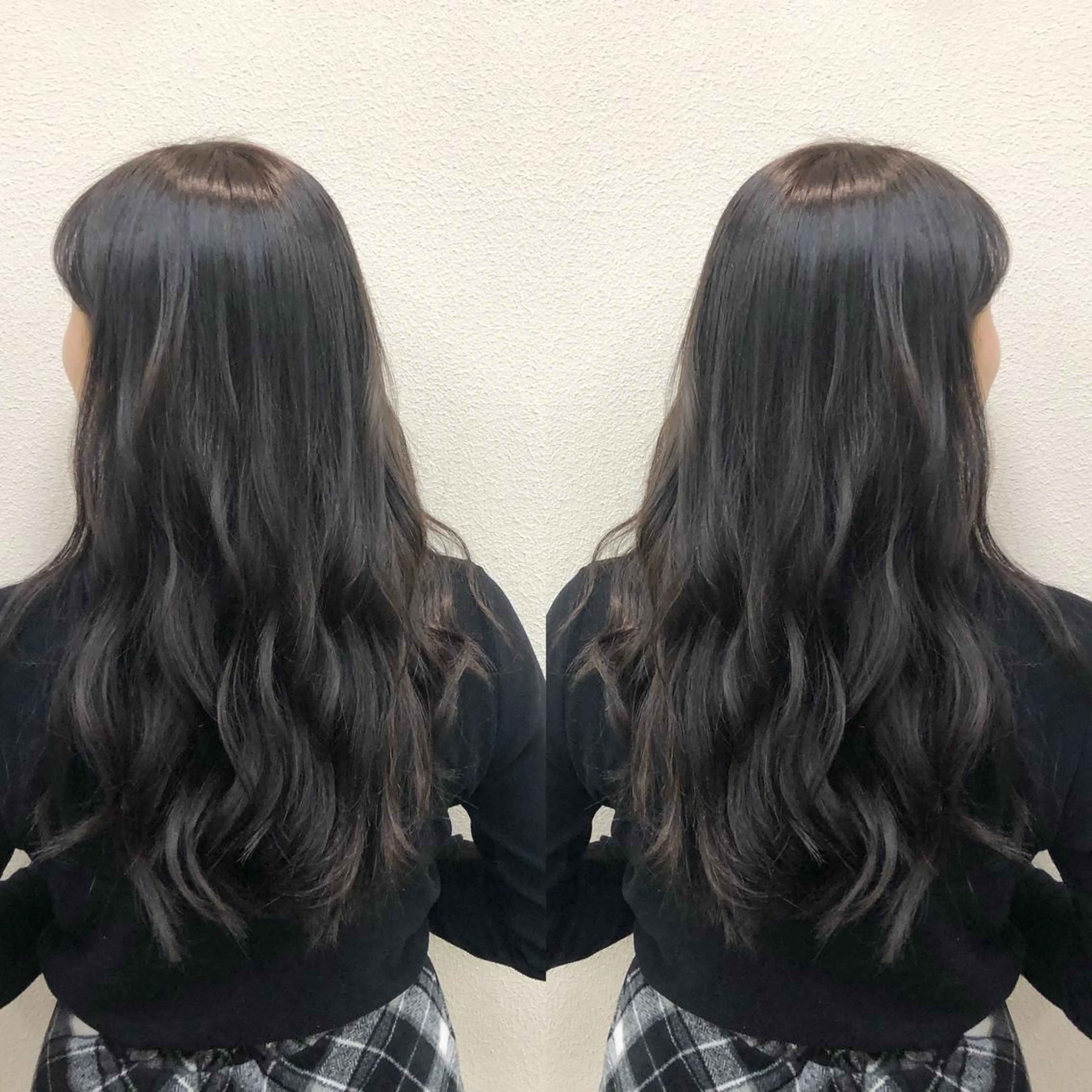 ロング カラー グレージュ 縮毛矯正職人/艶髪 ✨️村上 渉のヘアスタイル