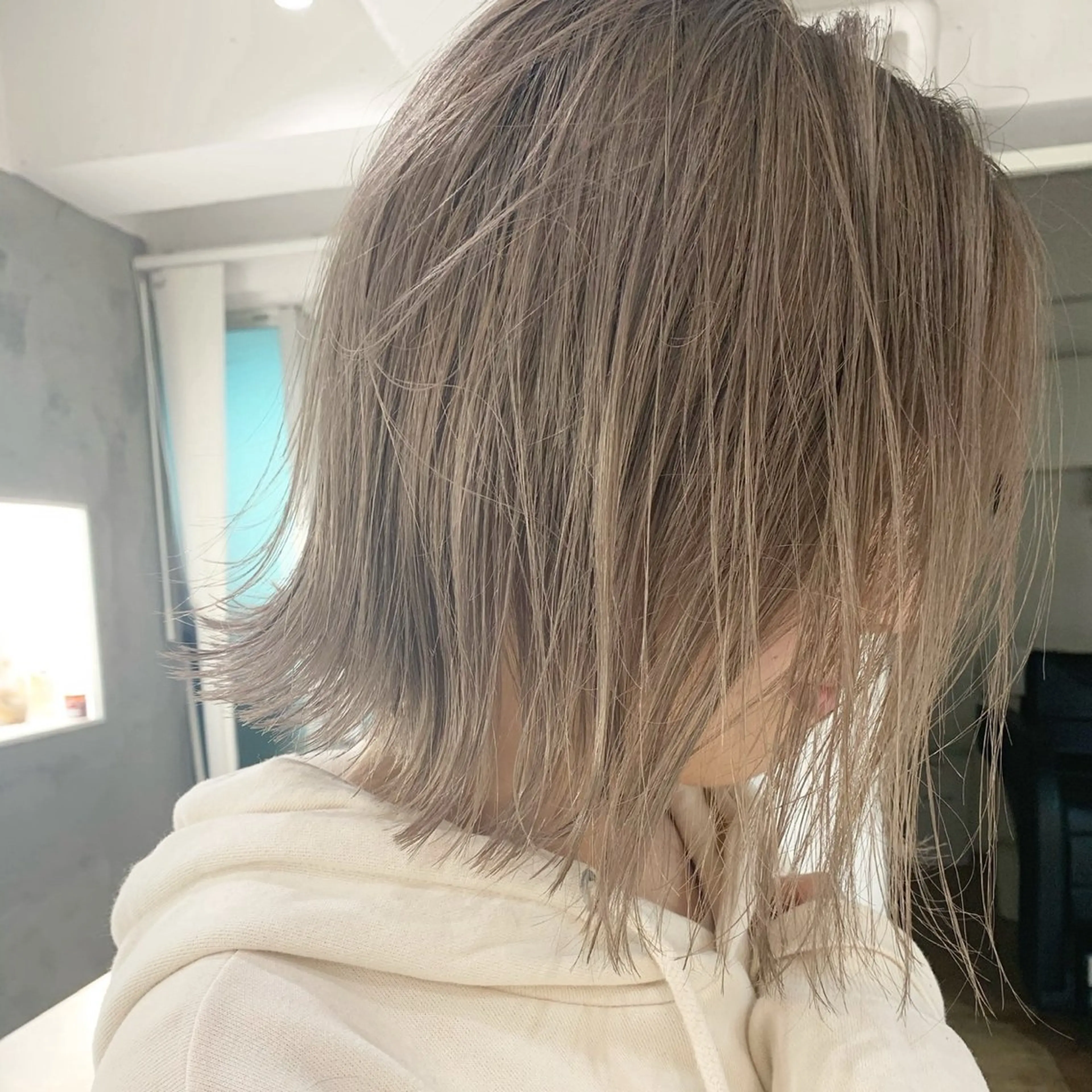 ショート カット ヘアカラー トリートメント ヘアセット 🇰🇷韓国ワンホン カラー🎀✨️AYUのヘアスタイル