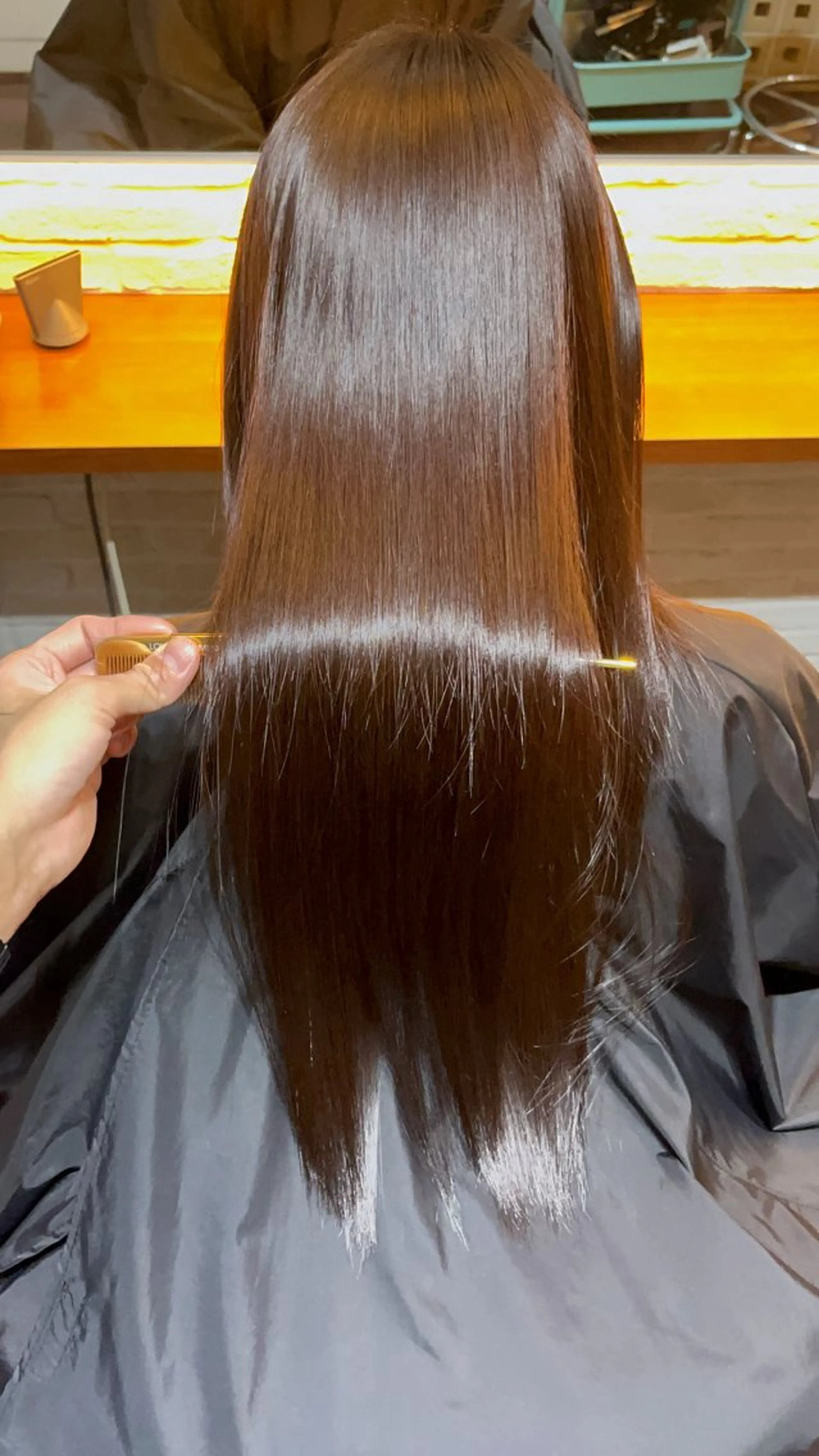 ロング 縮毛矯正 トリートメント CoCooN TAKUMAのヘアスタイル