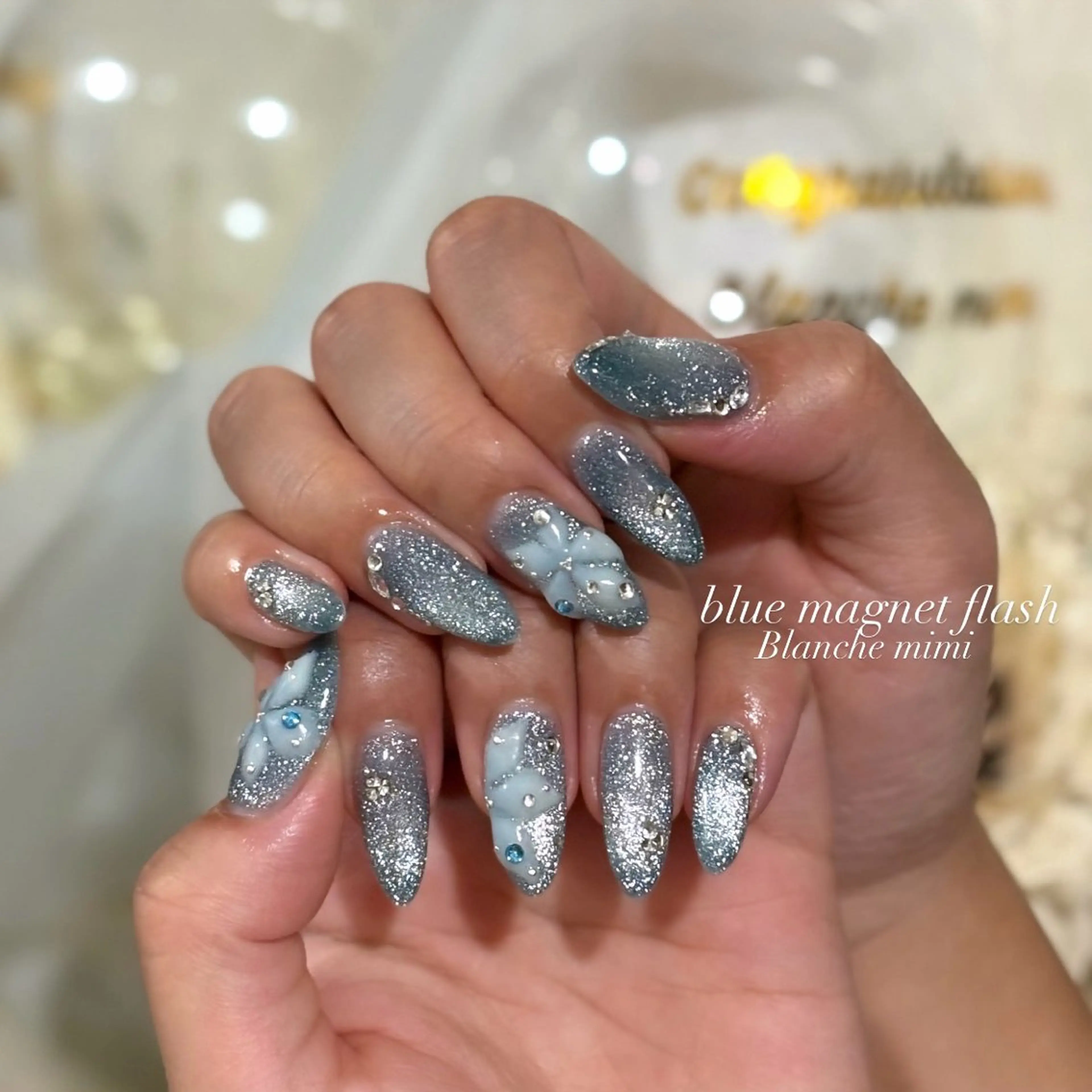 ネイル ハンドネイル Blanche mimi.u_aのネイルデザイン