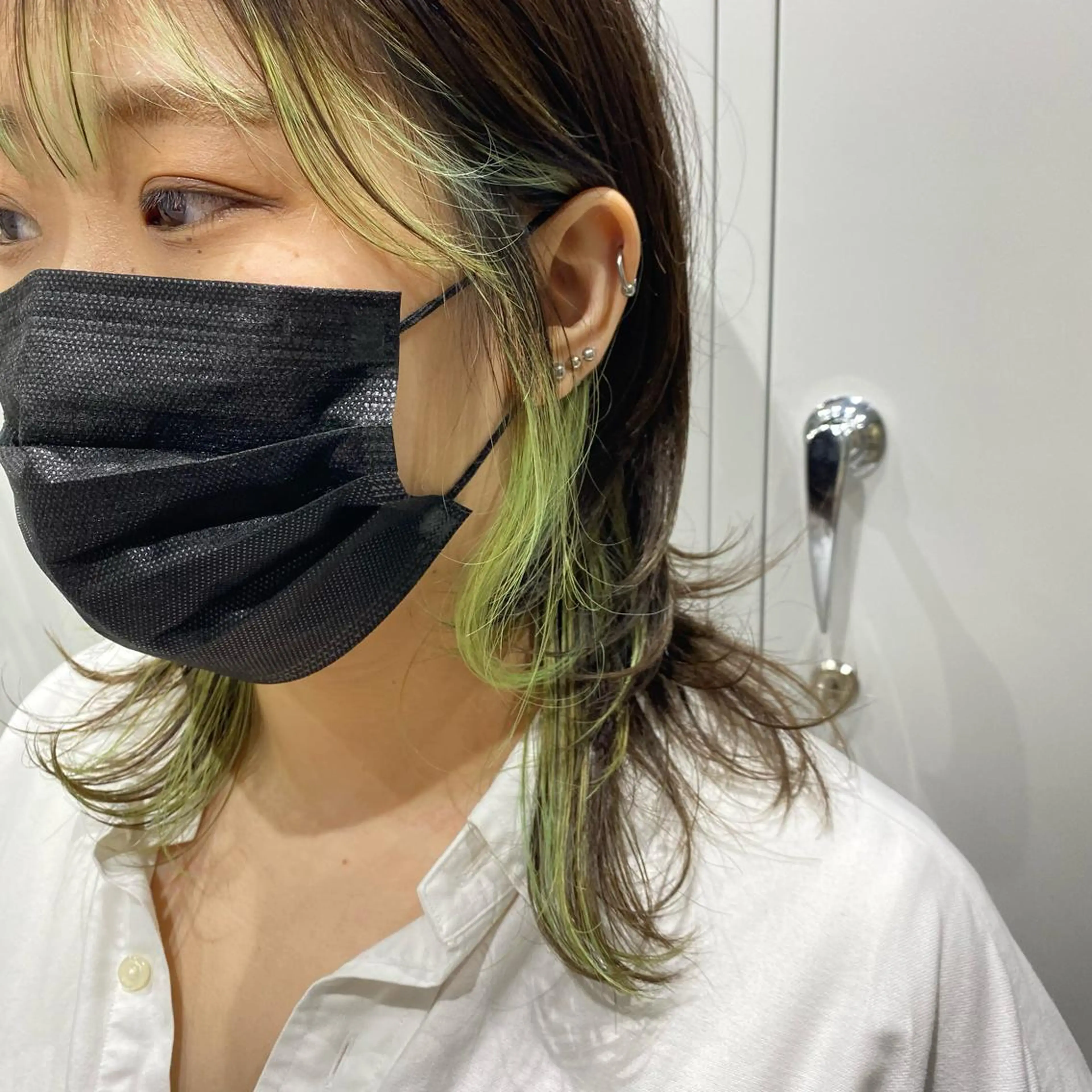 ミディアム カラー kai .のヘアスタイル