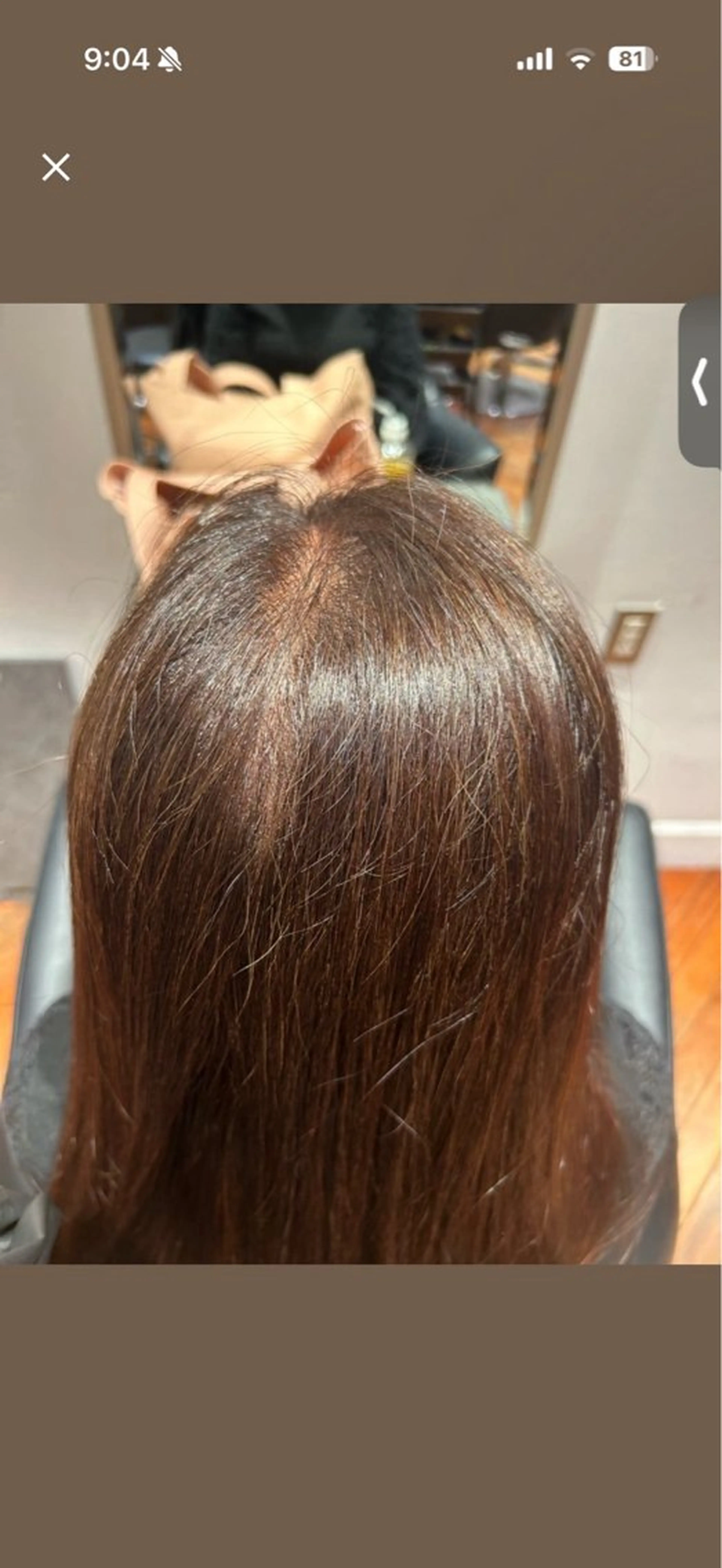 ロング ヘアカラー 山崎 まこのヘアスタイル