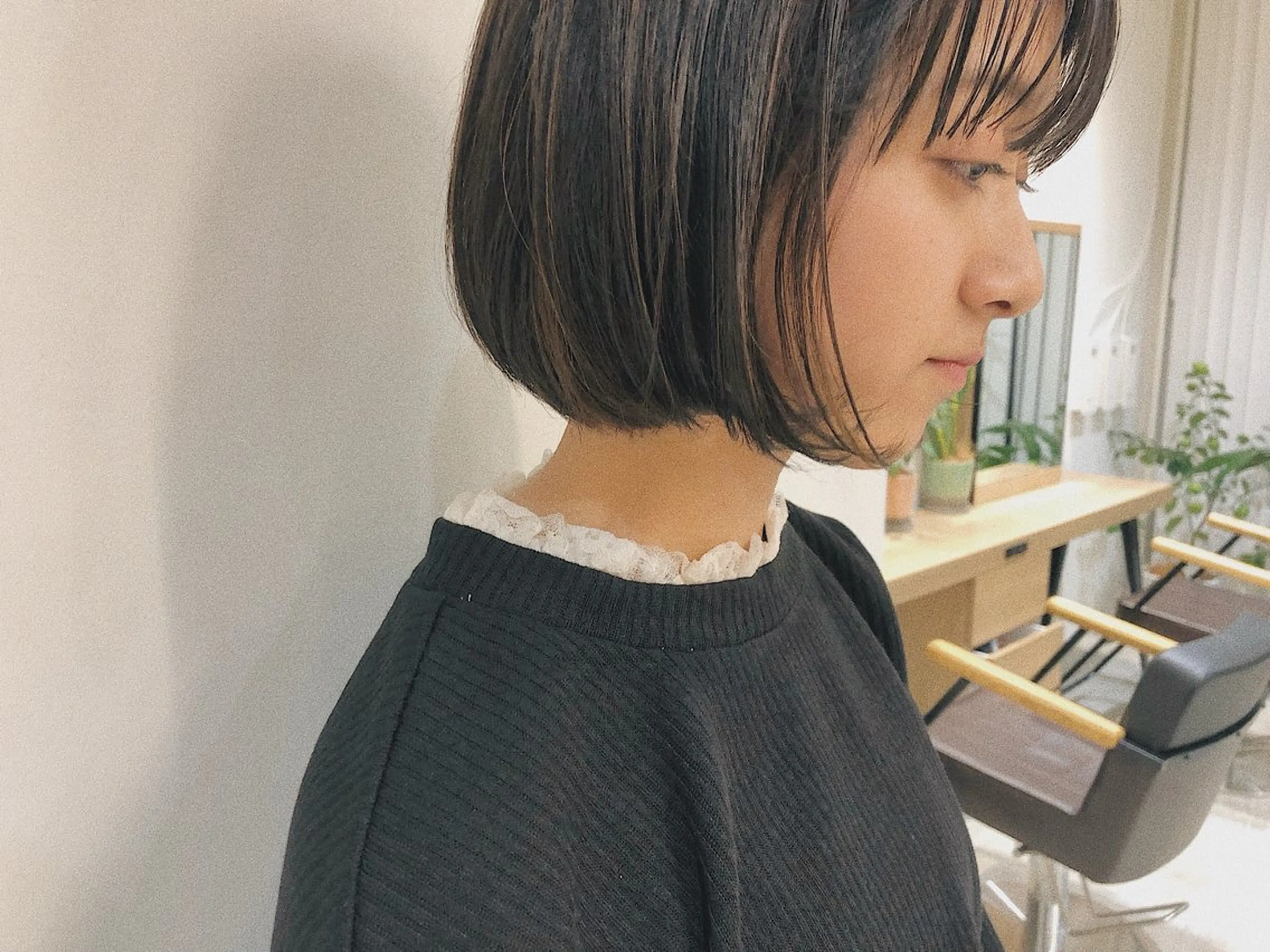 【minimo限定】✨似合わせボブカット✨(鎖骨より上の長さ)🌈トリートメントサービス🌈の写真
