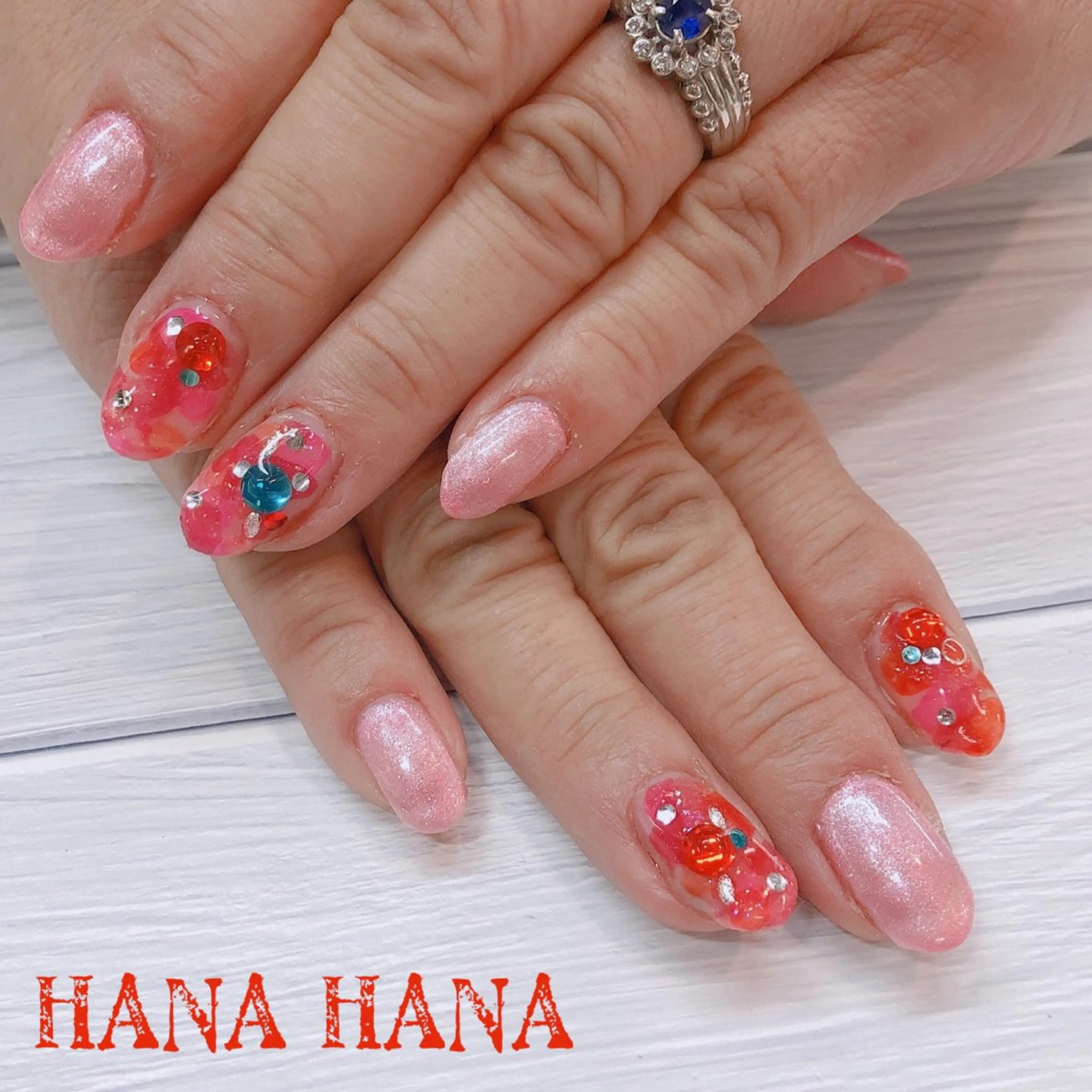 ネイル ジェルネイル HANAHANAのネイルデザイン