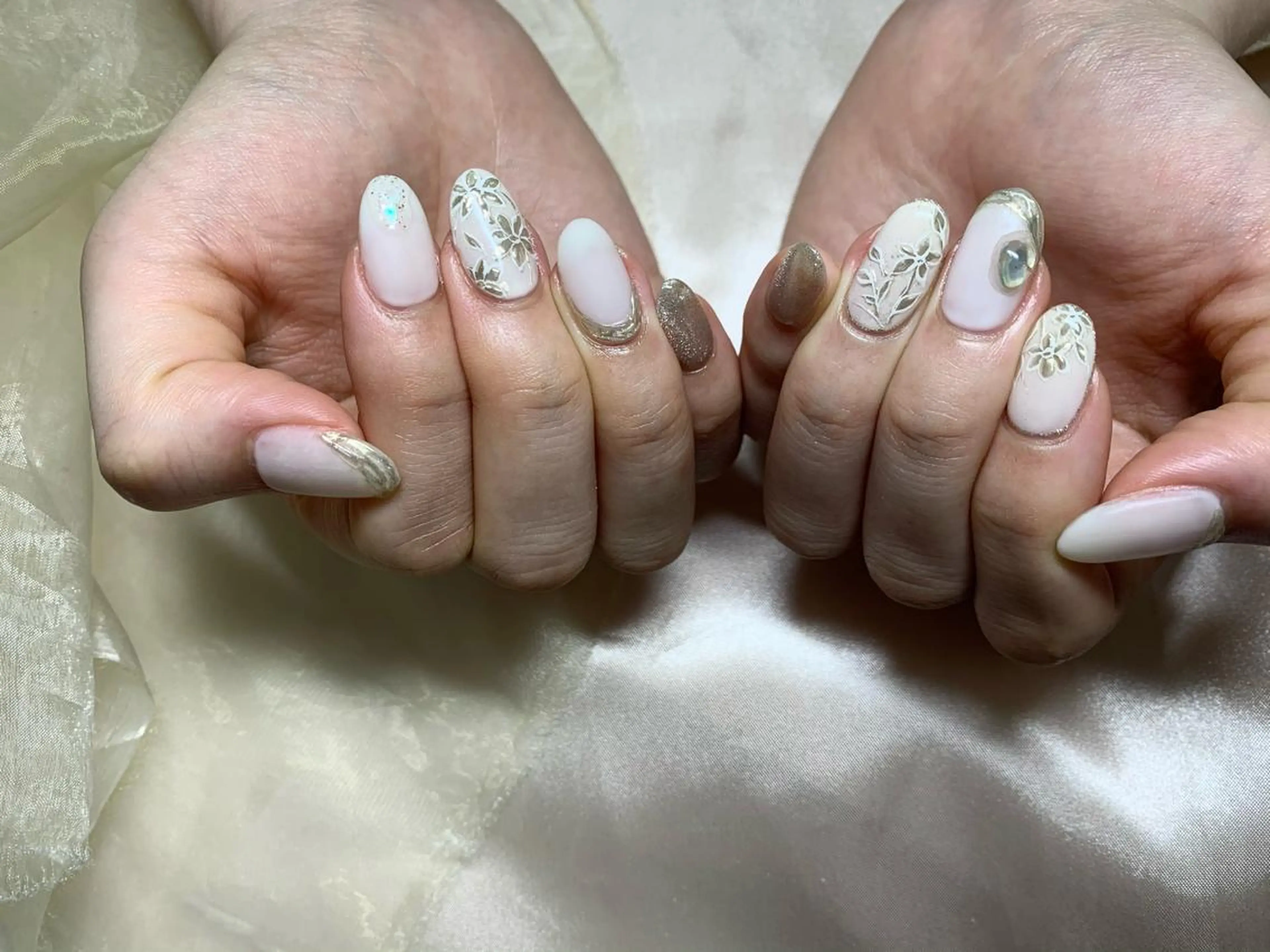 ネイル ハンドネイル 谷川 薫のネイルデザイン