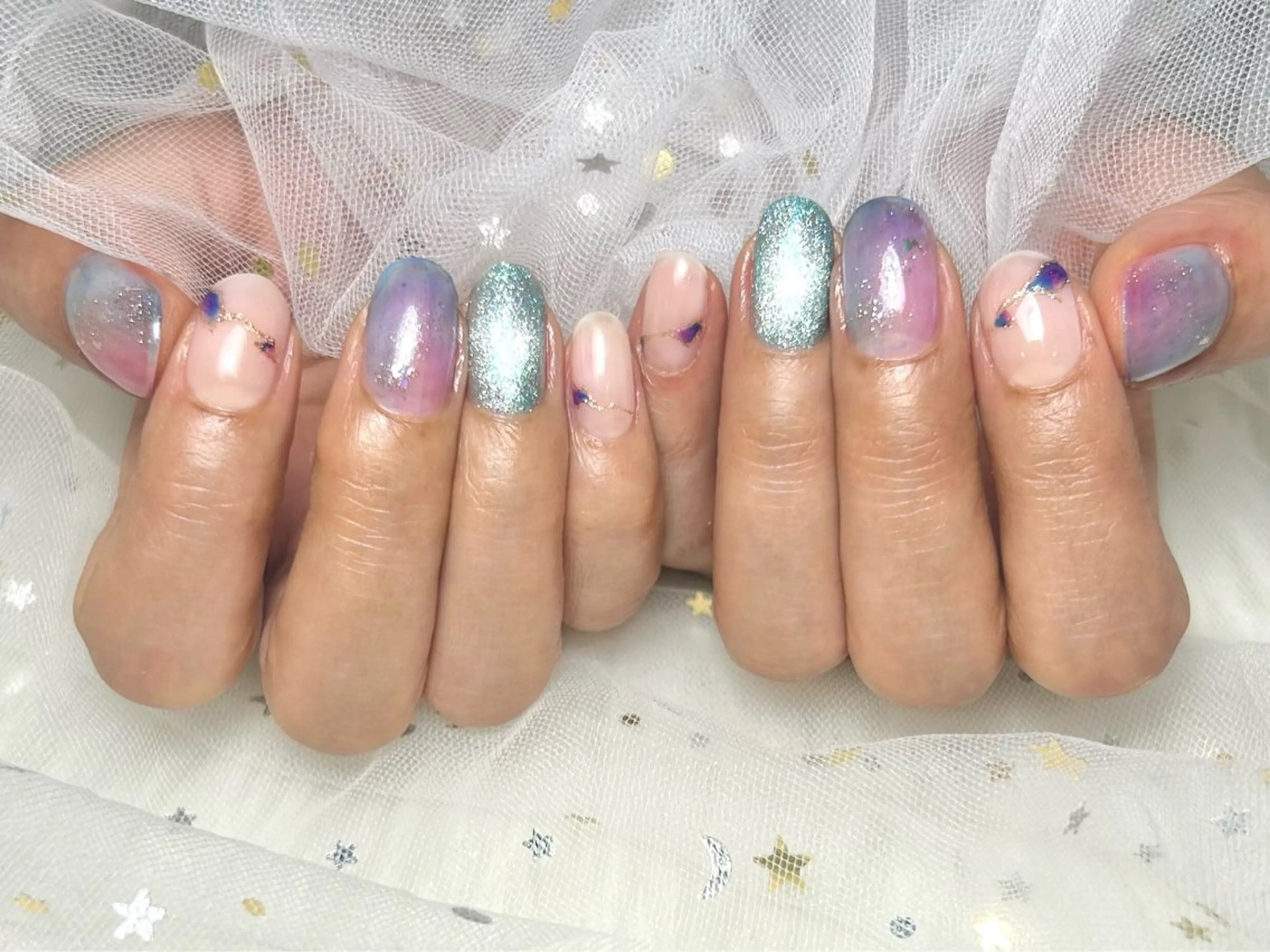 ネイル ジェルネイル Mnailsalon フィルイン対応サロンのネイルデザイン