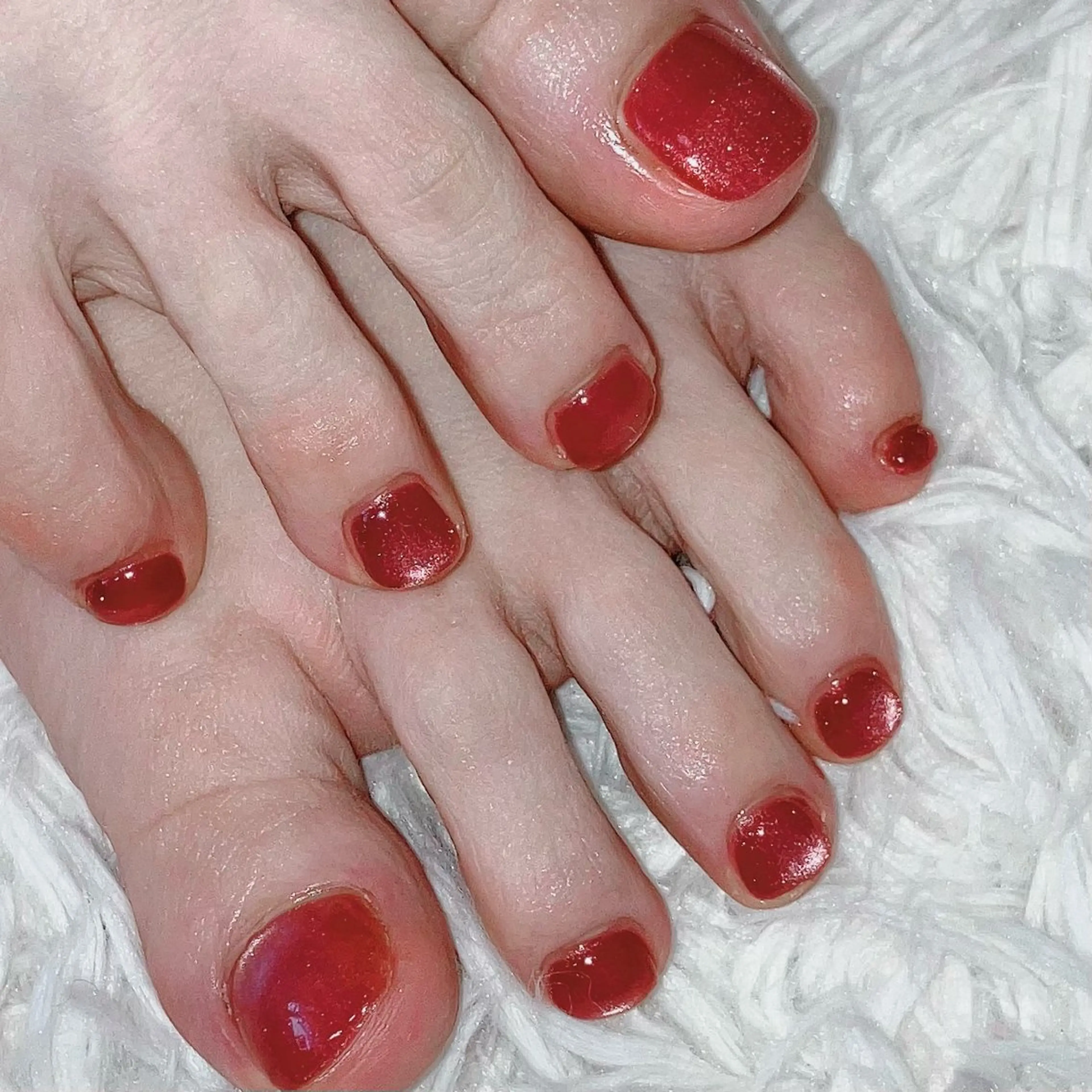 ネイル フットネイル shino🌟 痛ネイルのネイルデザイン