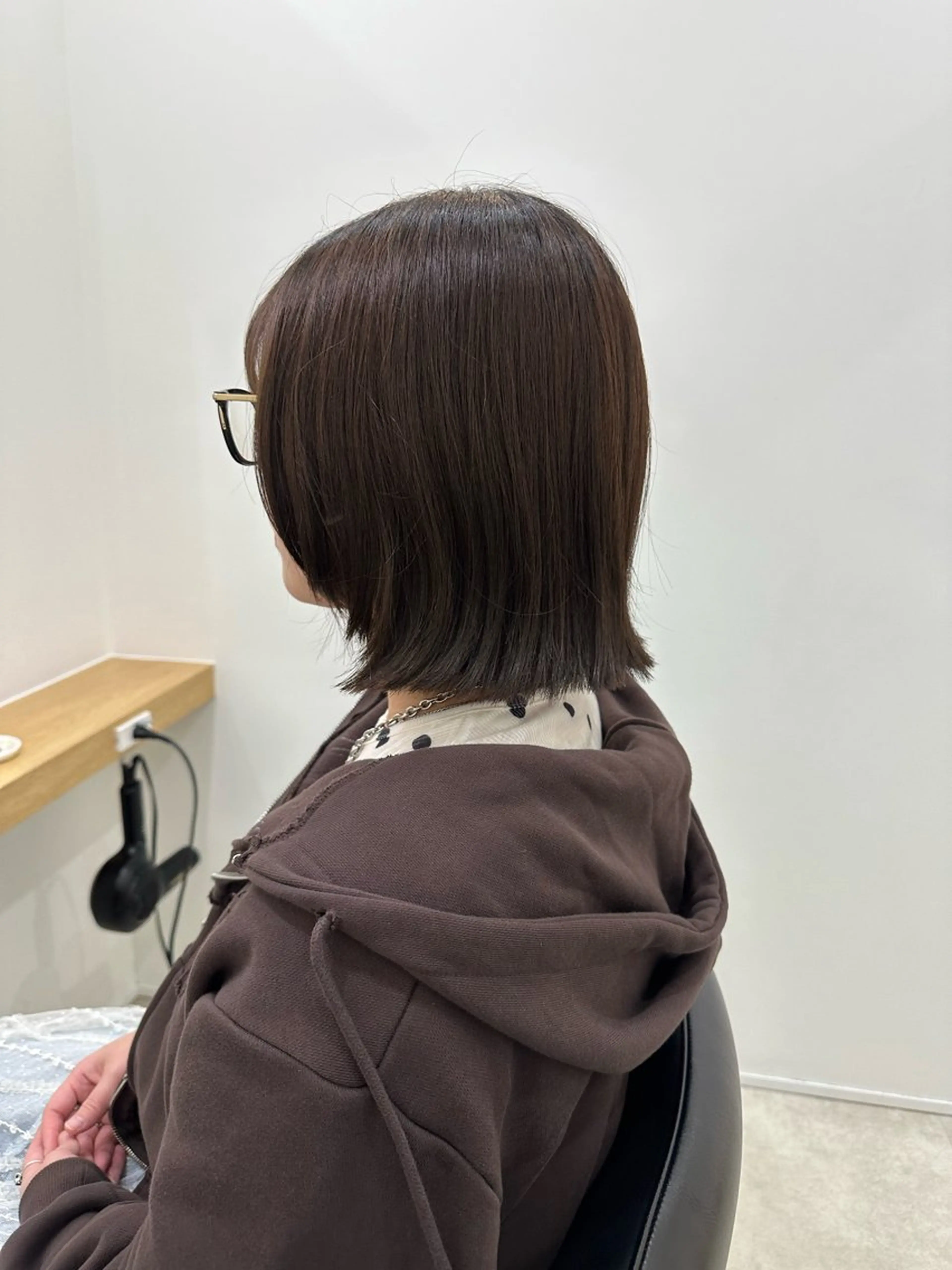 ショート カット レイヤー/ナチュラル 💐nao.のヘアスタイル