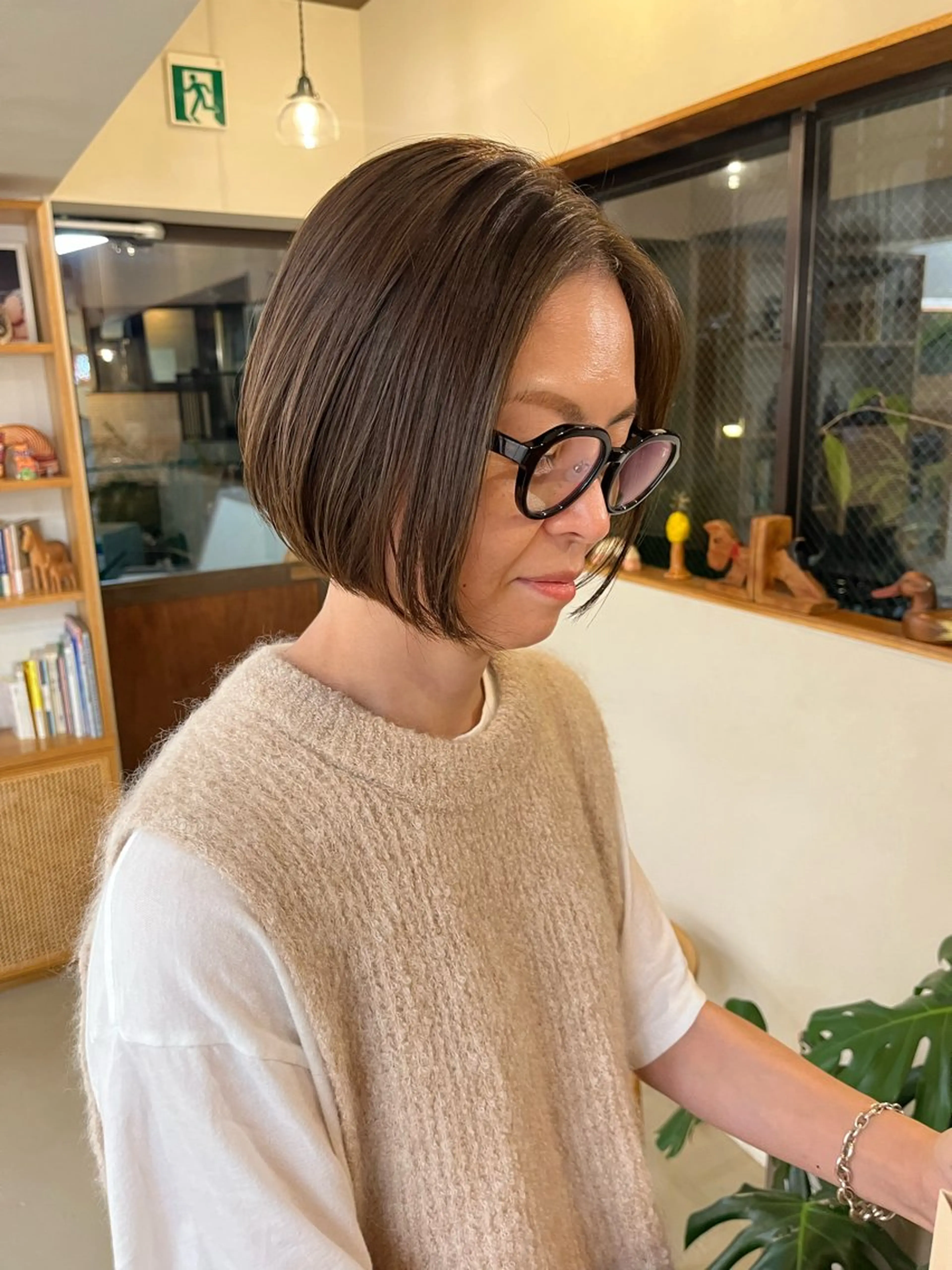 ショート カラー 宇野澤 銘のヘアスタイル