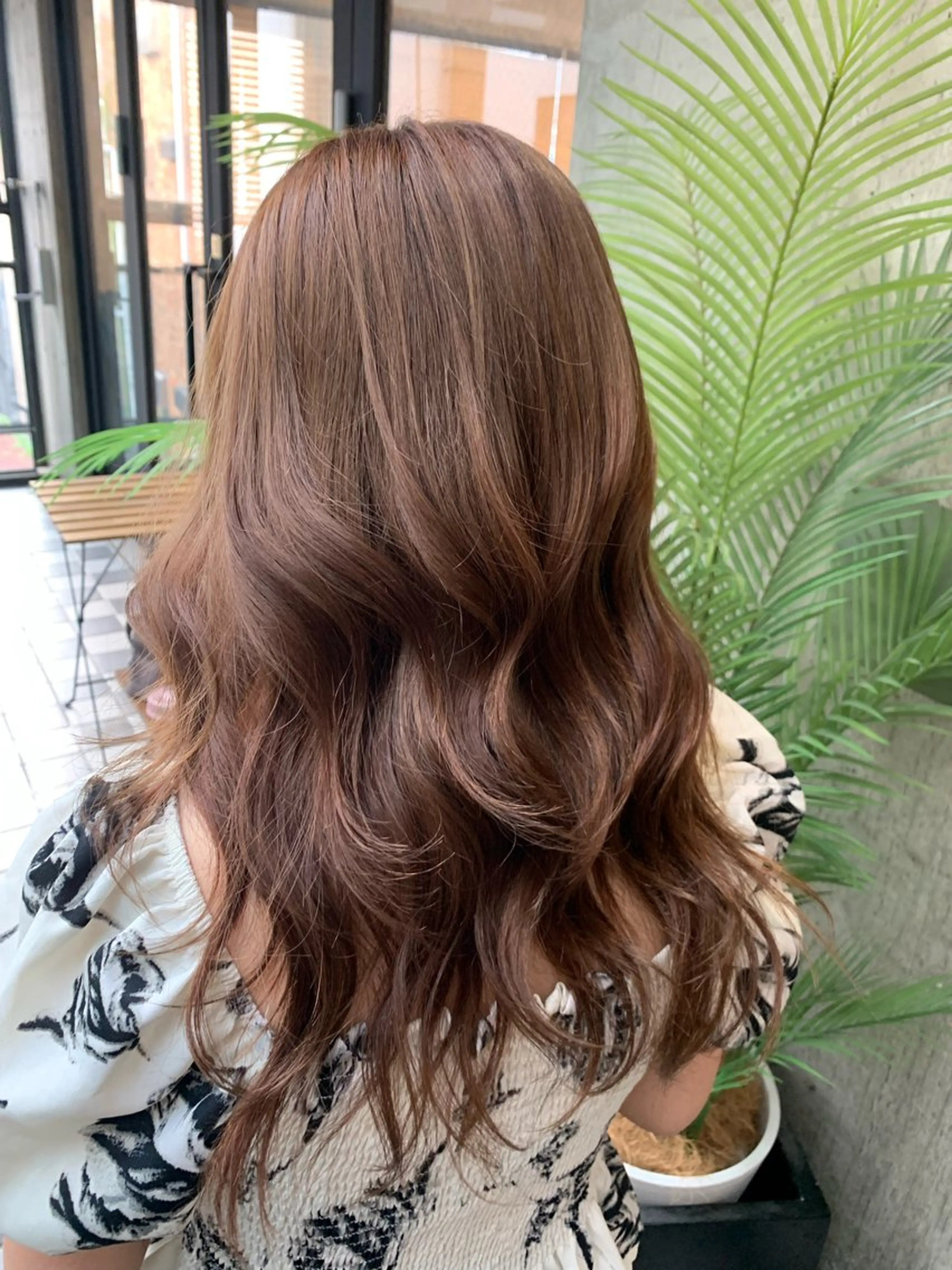 ロング カラー ヘアカラー トリートメント ♡ハイライトカラー shinri♡のヘアスタイル